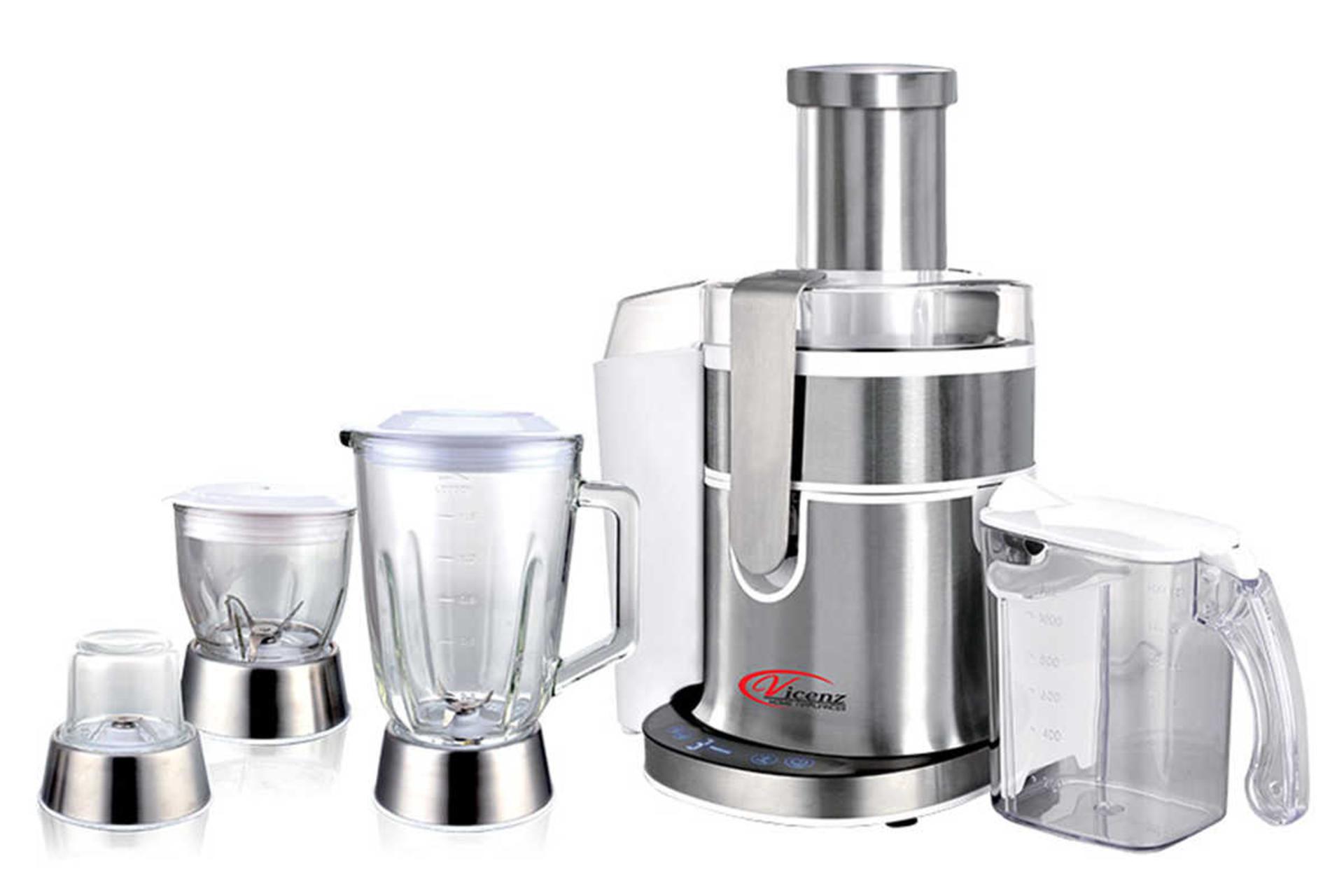 آبمیوه گیری چهار کاره ویکنز VIC-986 رنگ سفید