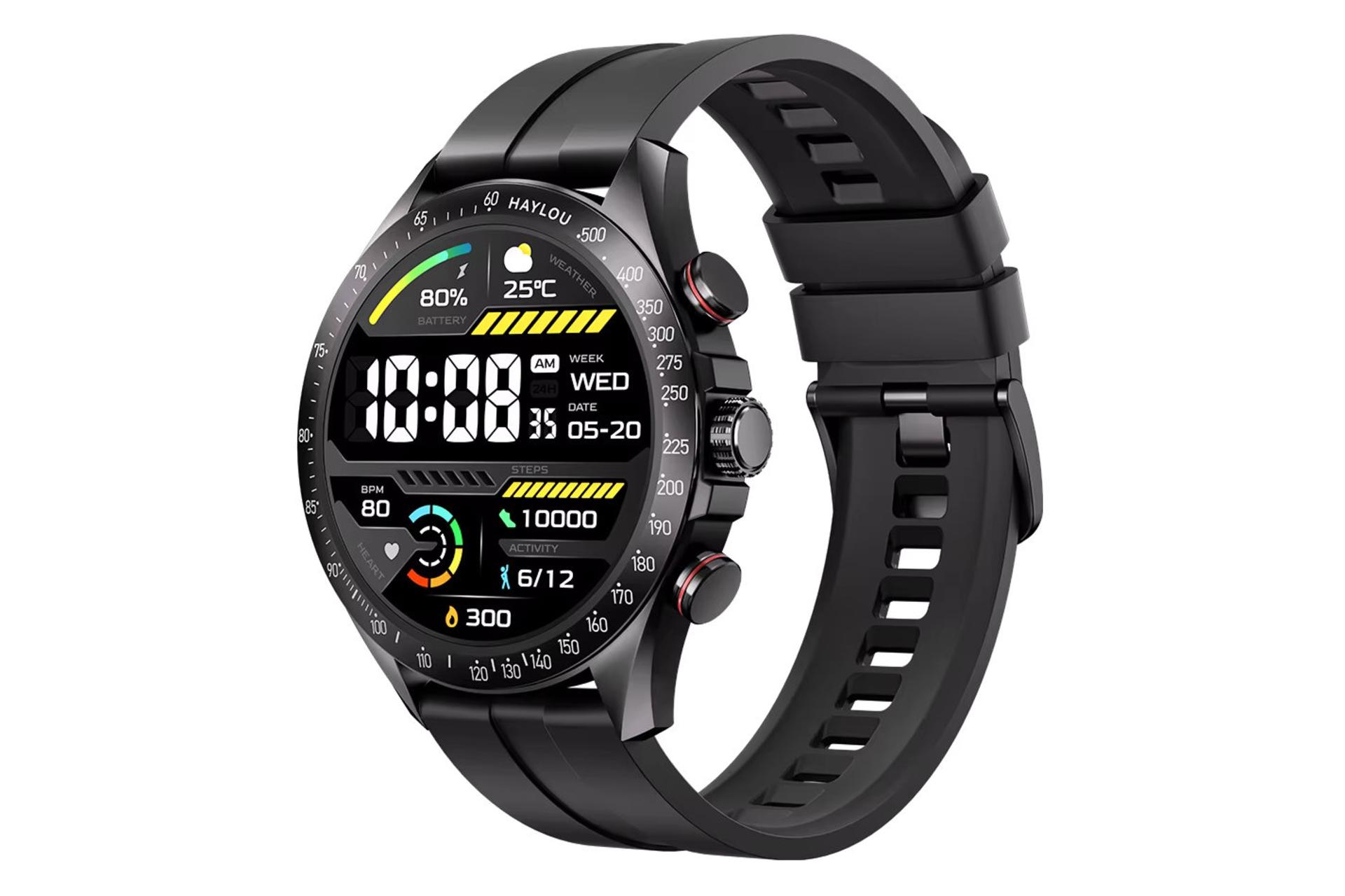 ساعت هوشمند هایلو Haylou Solar Pro مشکی
