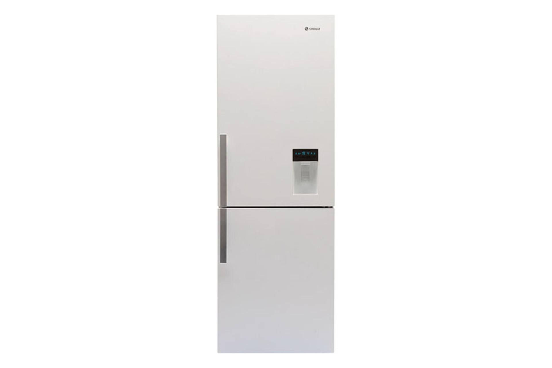 یخچال فریزر اسنوا Snowa SBDI-S100 نمای جلو رنگ سفید