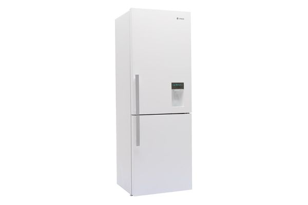 یخچال فریزر اسنوا Snowa SBDI-S100 نمای جلو و جانبی رنگ سفید