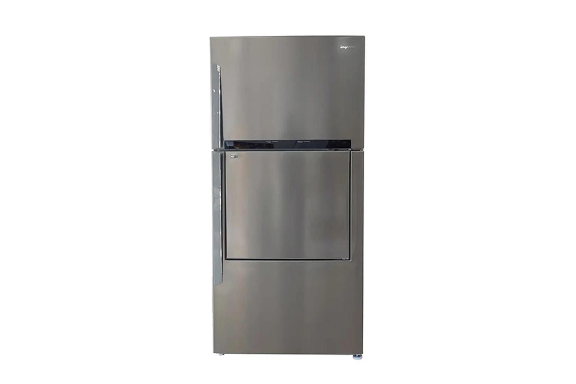 یخچال فریزر دیپونت Depoint T7 Plus نمای جلو رنگ خاکستری