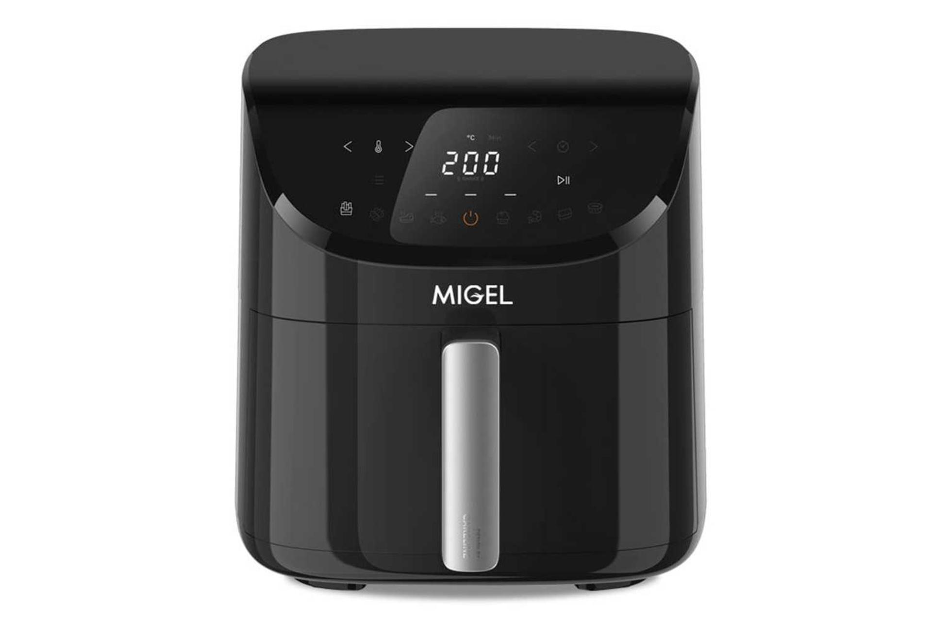 نمای جلوی هواپز میگل GAF501 رنگ مشکی