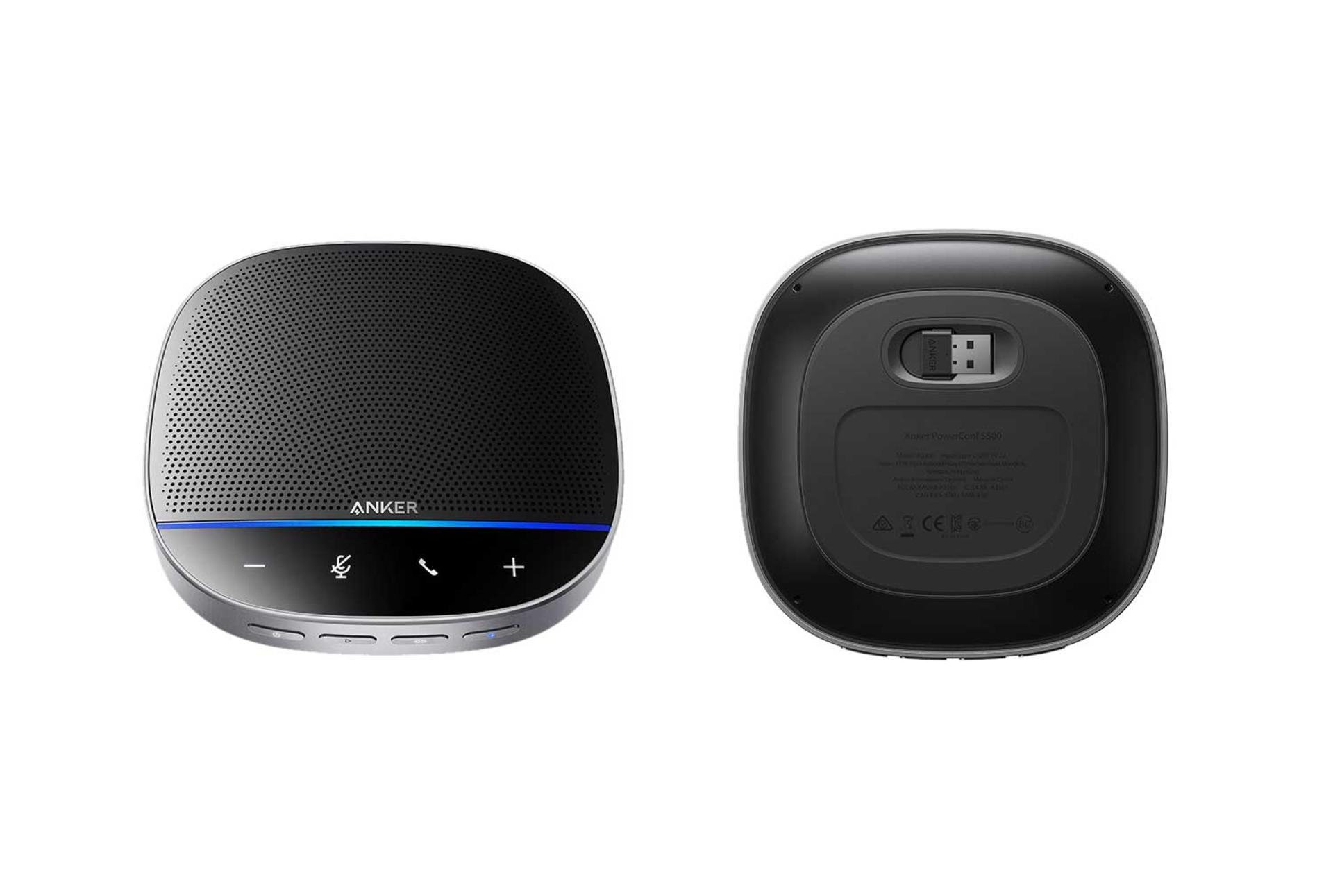 ابعاد و اندازه اسپیکر انکر PowerConf S500