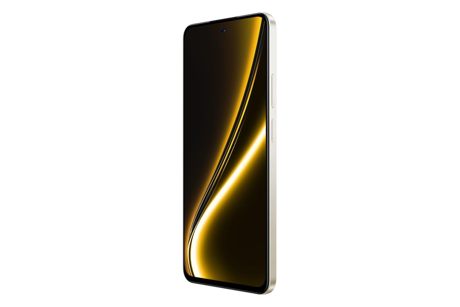 پنل جلو و صفحه نمایش گوشی موبایل ریلمی Realme Narzo 80x طلایی