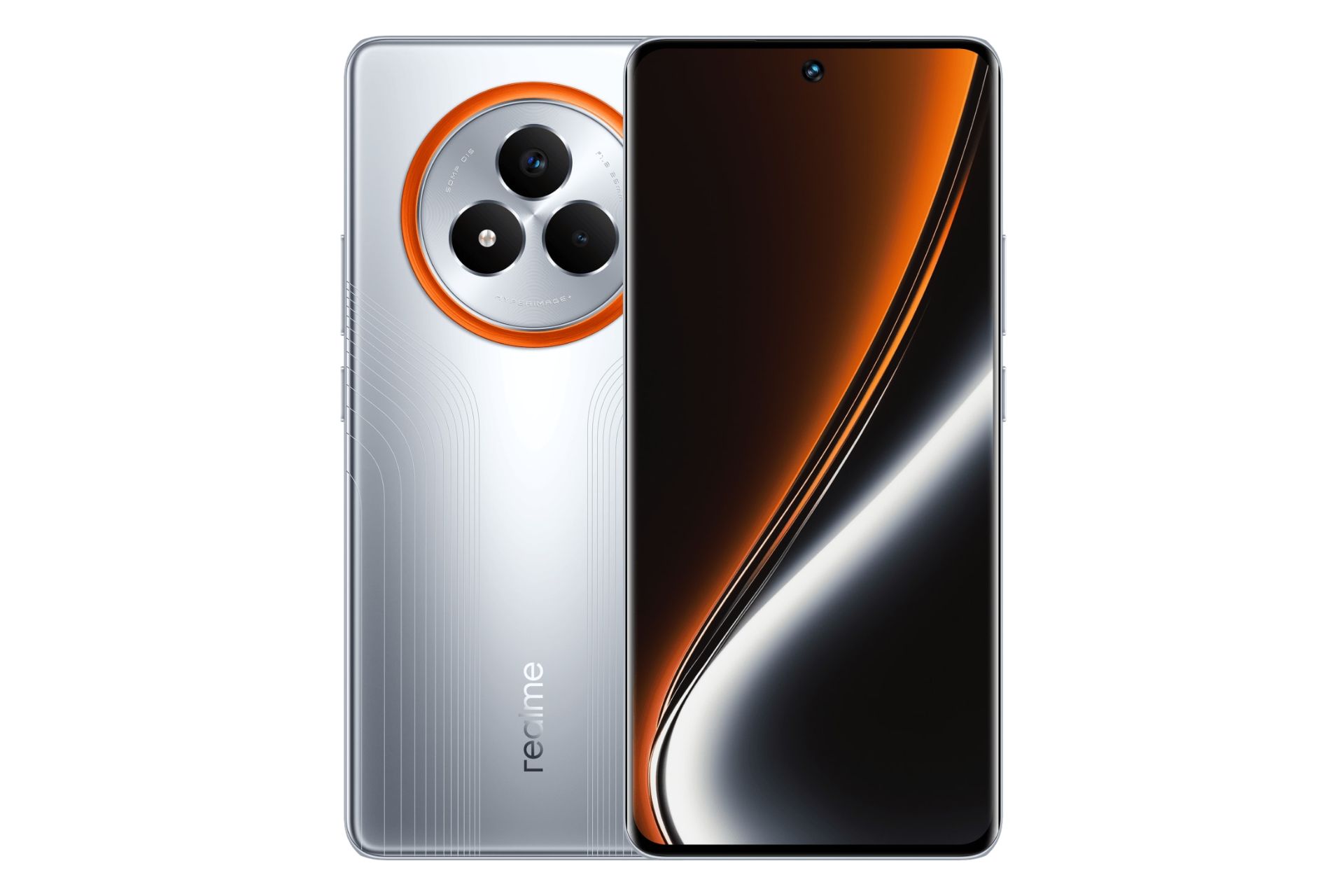 پنل جلو و پشت گوشی موبایل ریلمی Narzo 80 پرو نقره ای / Realme Narzo 80 Pro