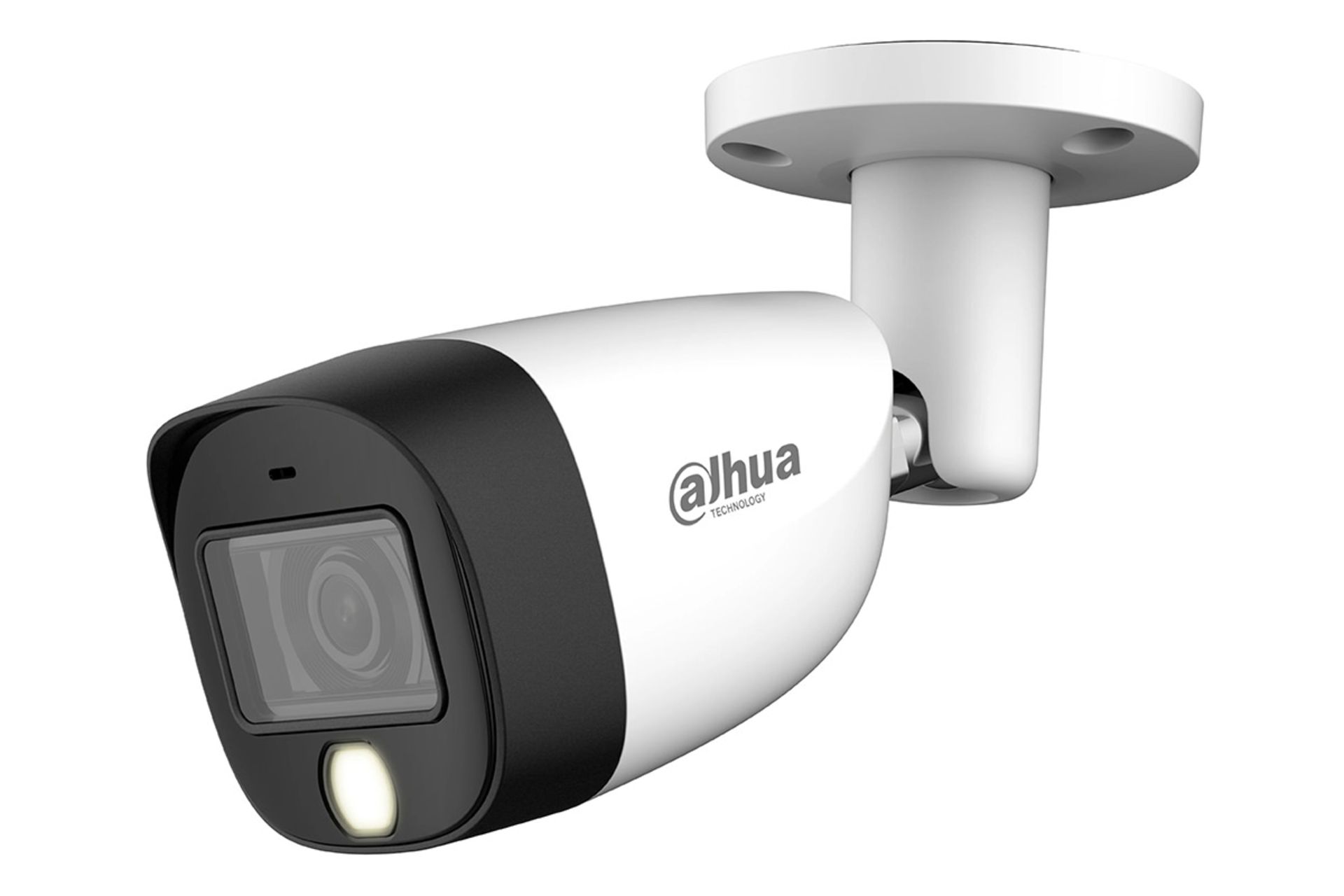 دوربین نظارتی داهوا Dahua DH-HAC-HFW1500CM-IL-A نمای جلو چراغ روشن