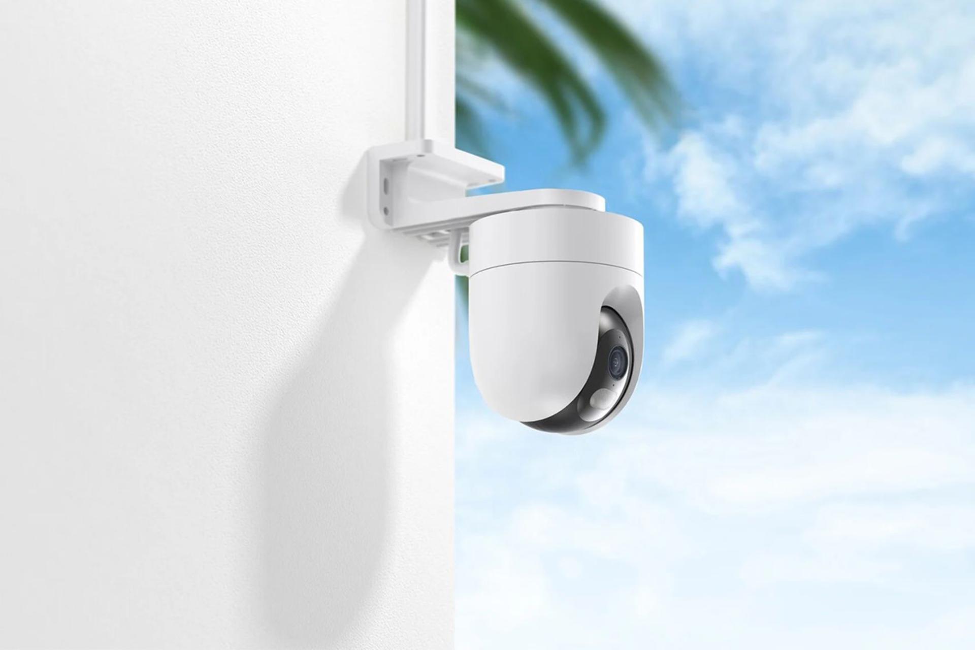 دوربین نظارتی شیائومی Xiaomi Outdoor Camera CW400 نصب به دیوار