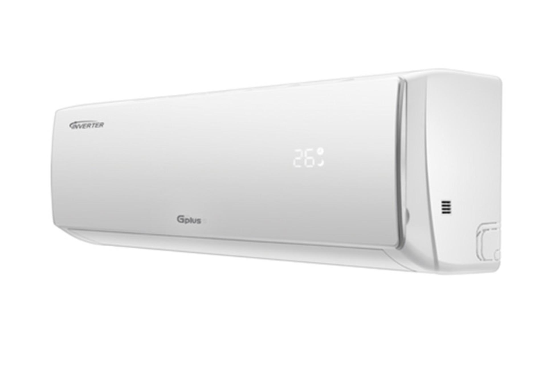 کولر گازی جی پلاس Gplus GAC-TV30EL1A نمای جلو و راست