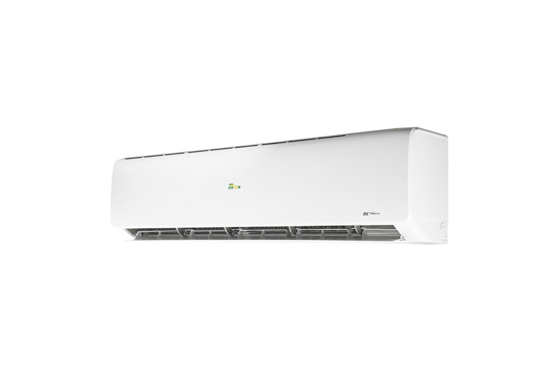 کولر گازی گرین Green SDK-18F1C3A2P/ZA نمای جلو و راست