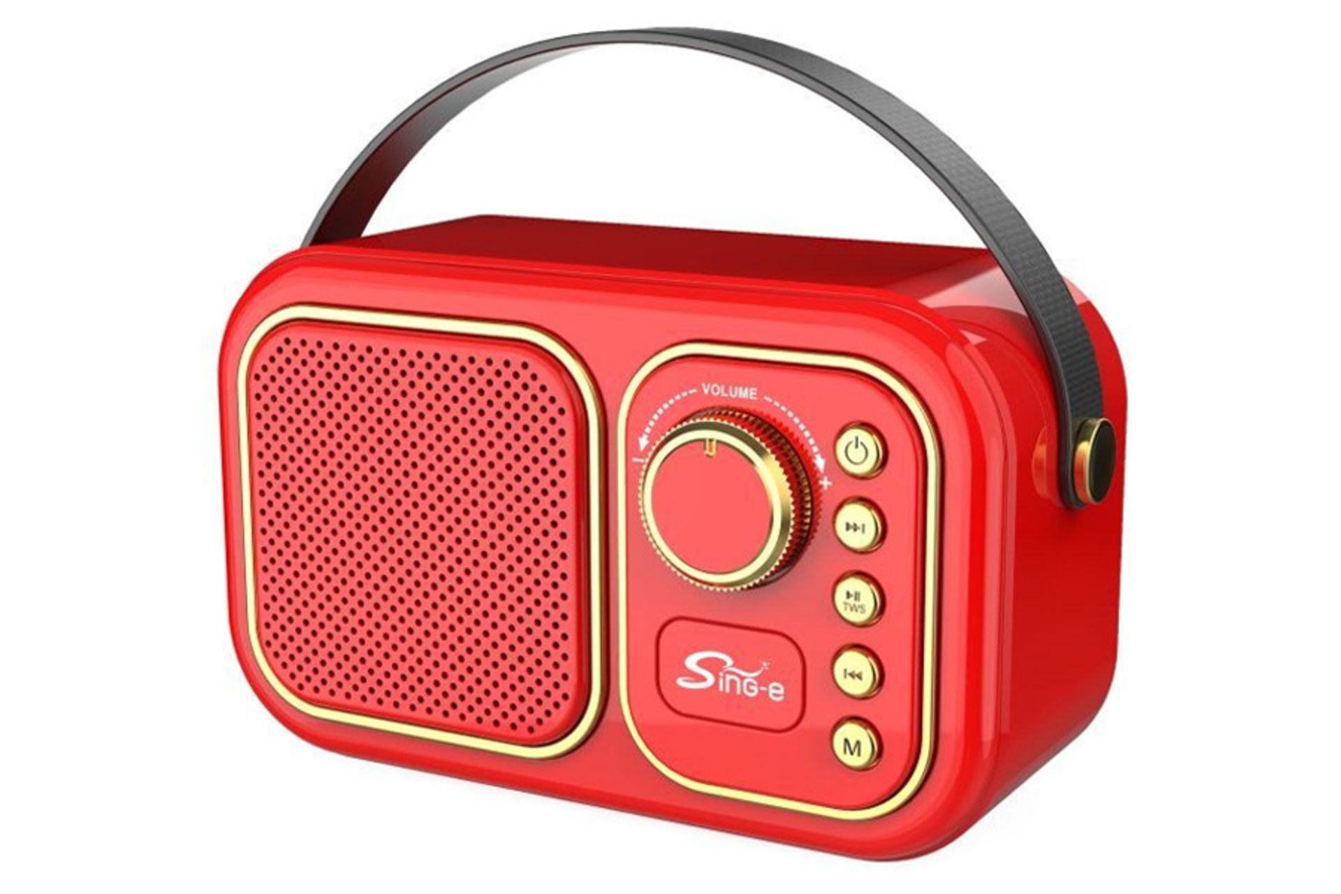 اسپیکر سینگ ای ZQS1215 رنگ قرمز