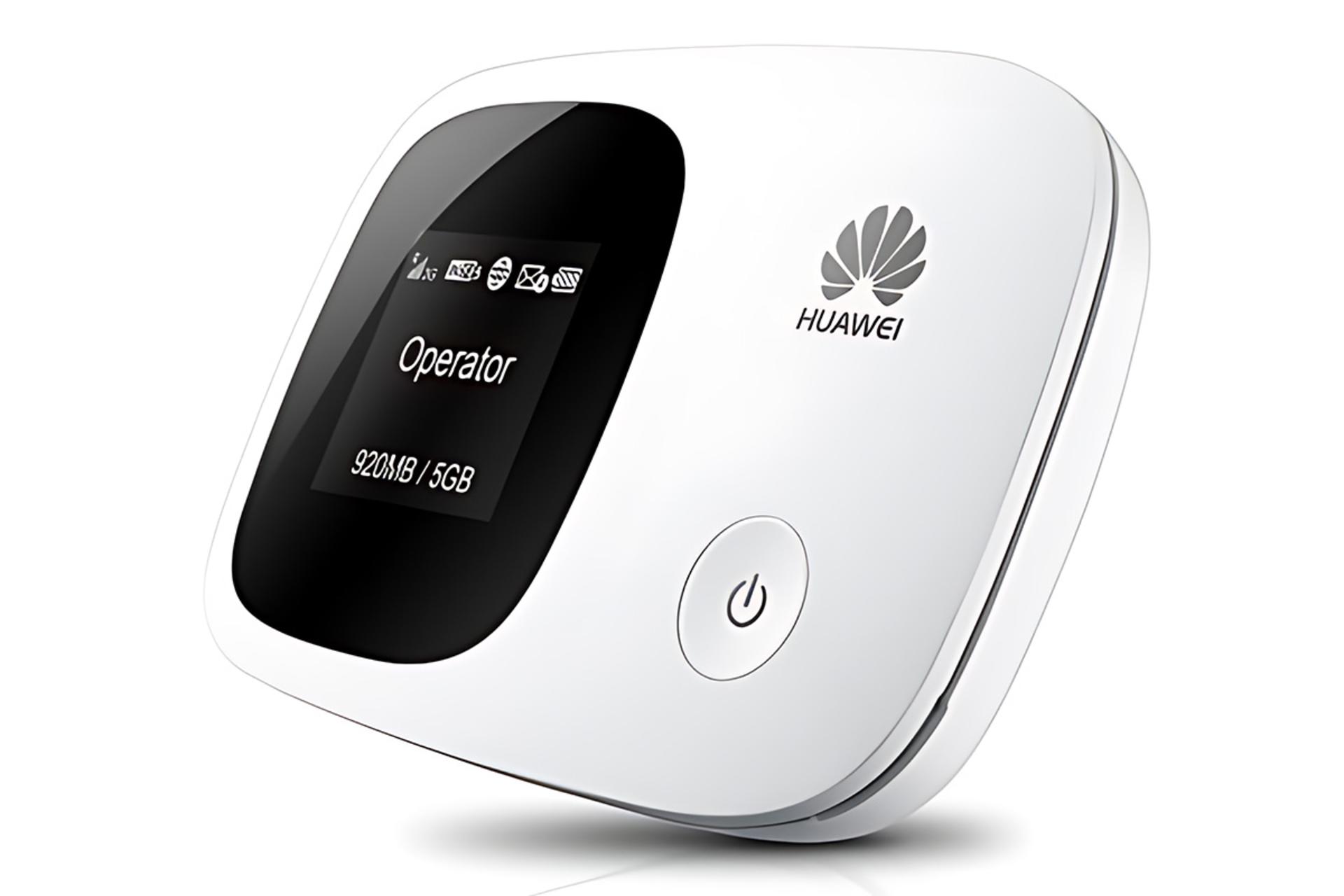 نمای راست مودم و روتر سیم‌ کارتی هواوی Huawei E5336