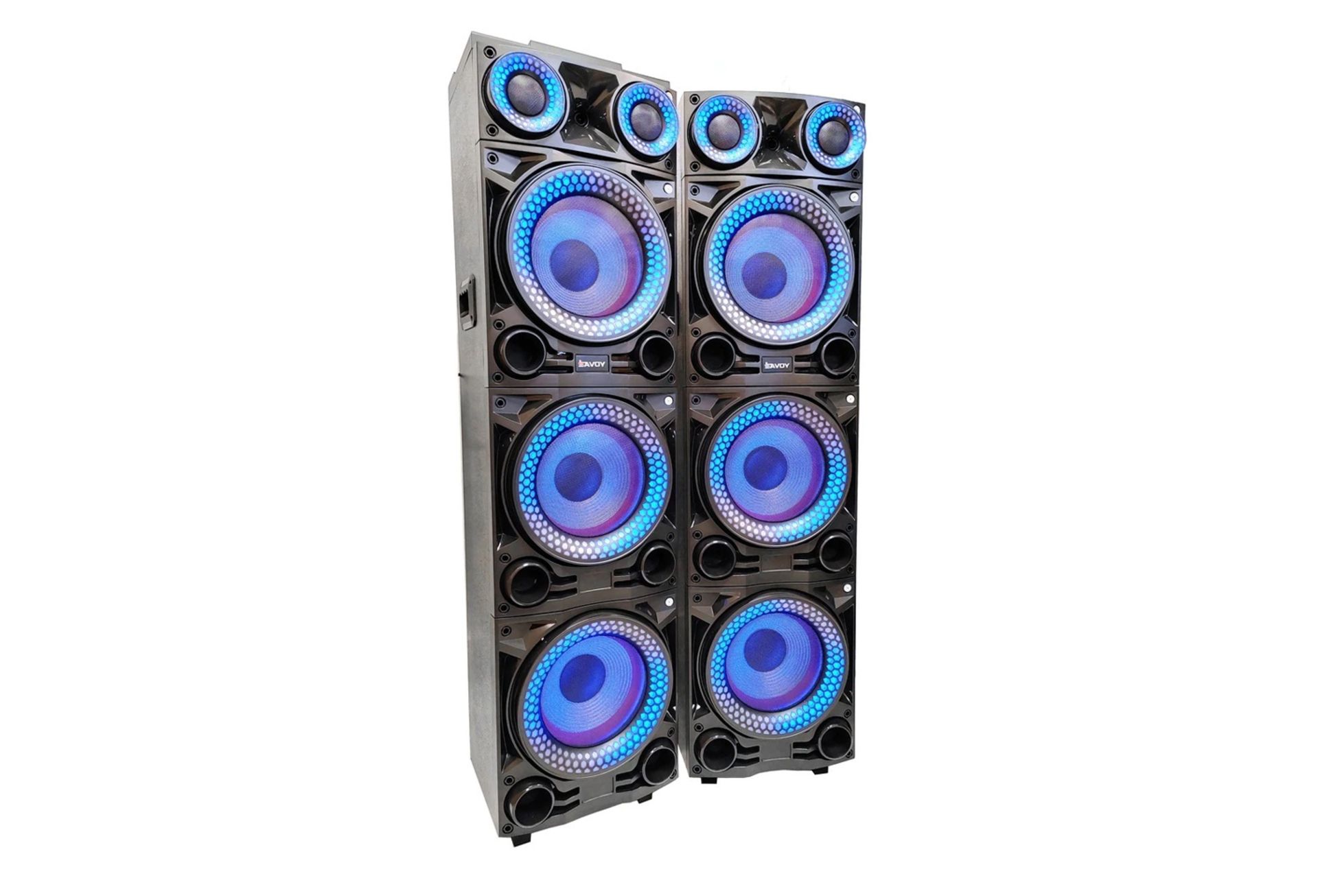 ابعاد و اندازه اسپیکر ساووی SV-2085