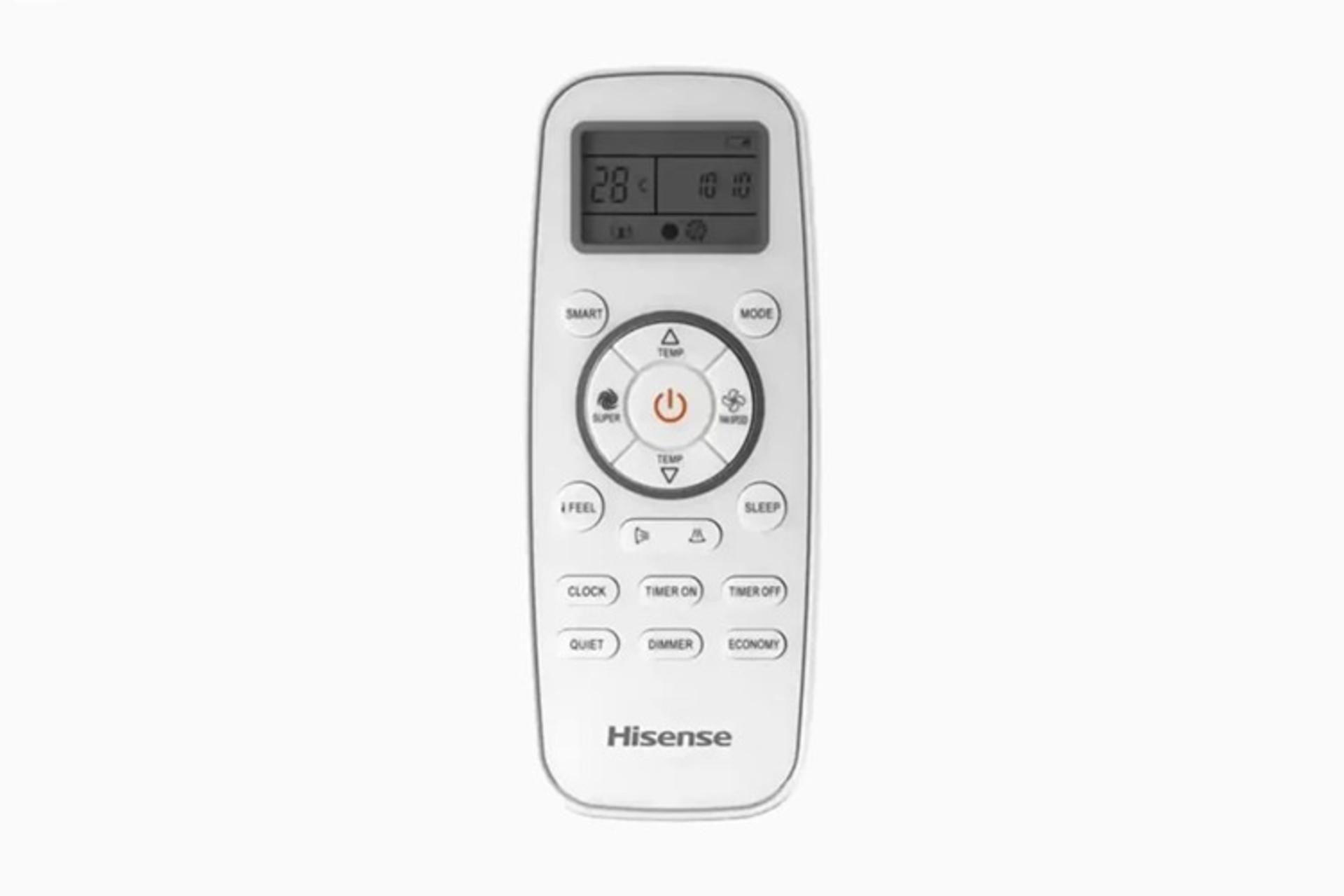 کولر گازی هایسنس Hisense AS-24HR4SXTCA01 ریموت کنترل