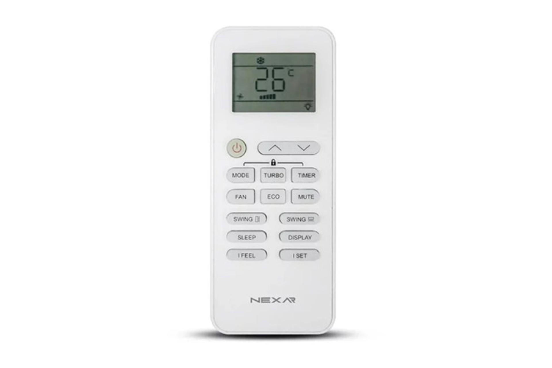 کولر گازی نکسار Nexar NAC-TF12EL1 ریموت کنترل