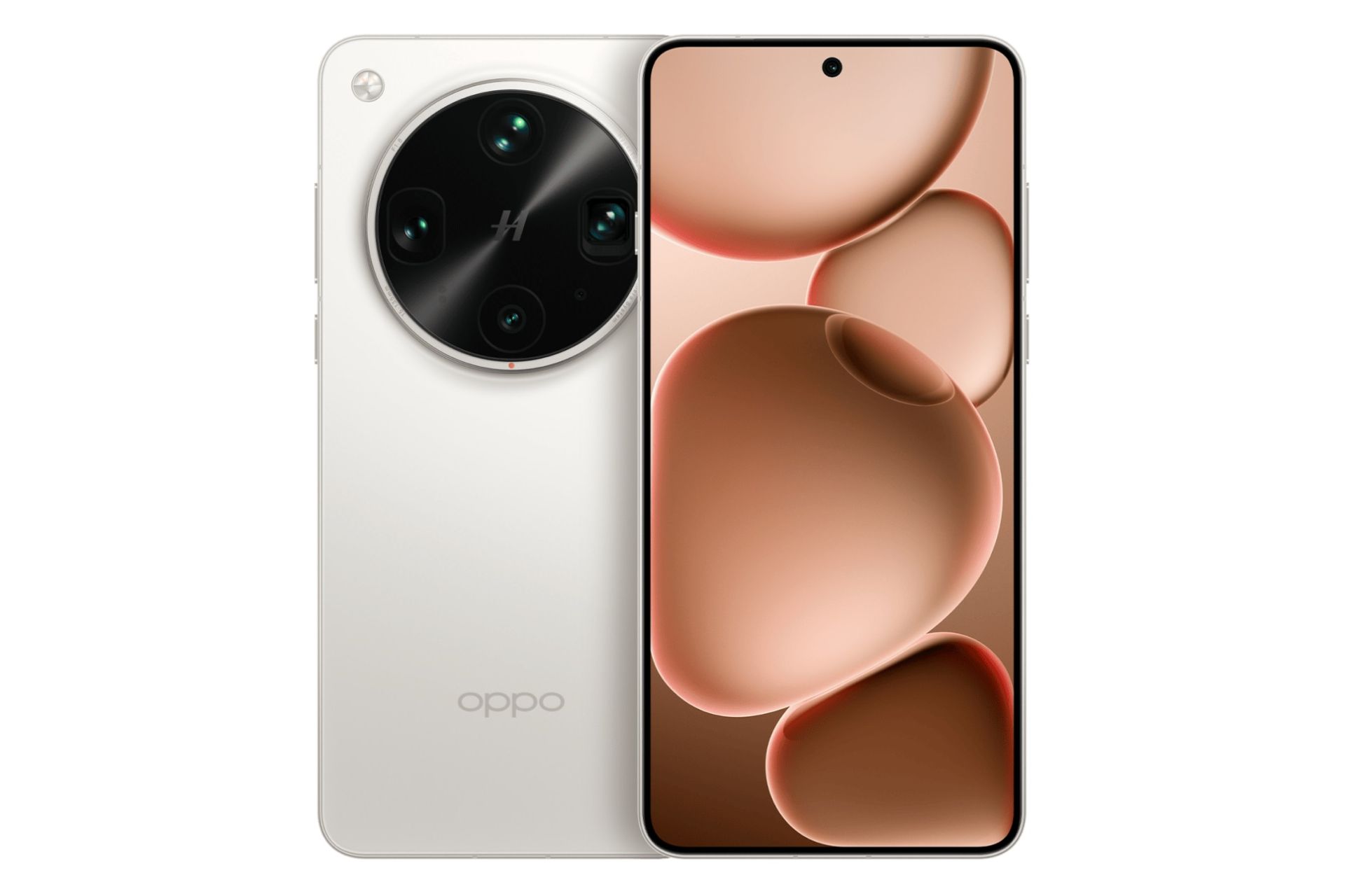 پنل جلو و پشت گوشی موبایل فایند X8 اولترا اوپو سفید / Oppo Find X8 Ultra