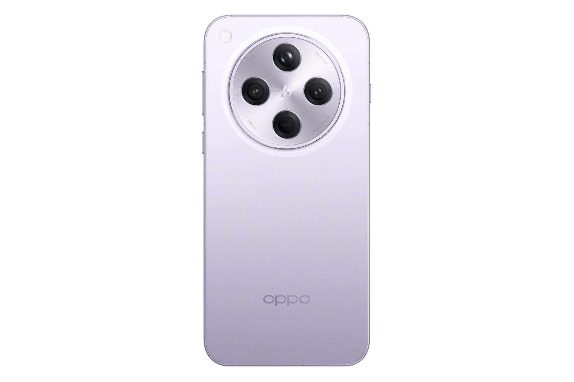 پنل پشت و چینش دوربین گوشی موبایل فایند X8s پلاس اوپو ارغوانی / Oppo Find X8s Plus