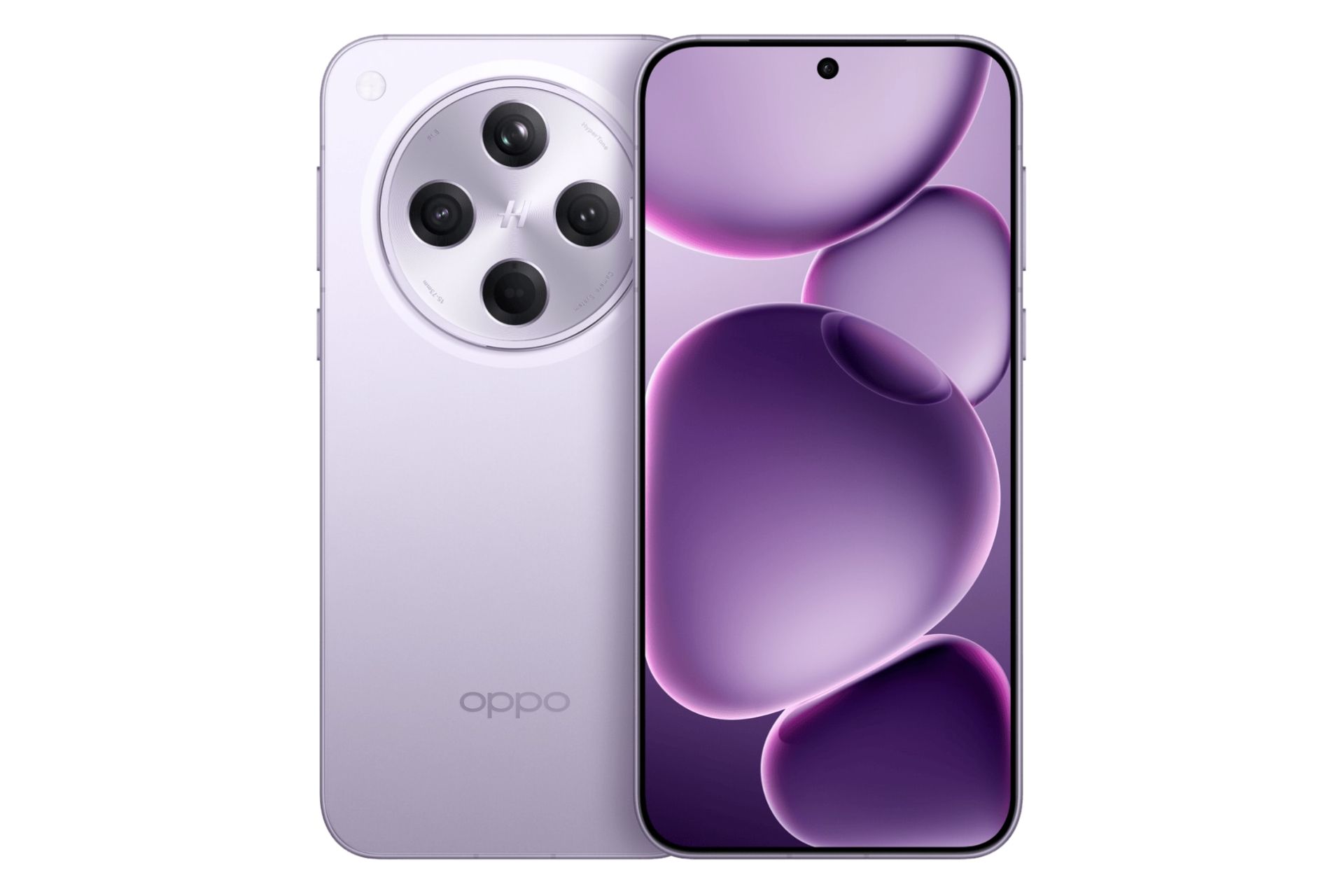 پنل جلو و پشت گوشی موبایل فایند X8s پلاس اوپو ارغوانی / Oppo Find X8s Plus