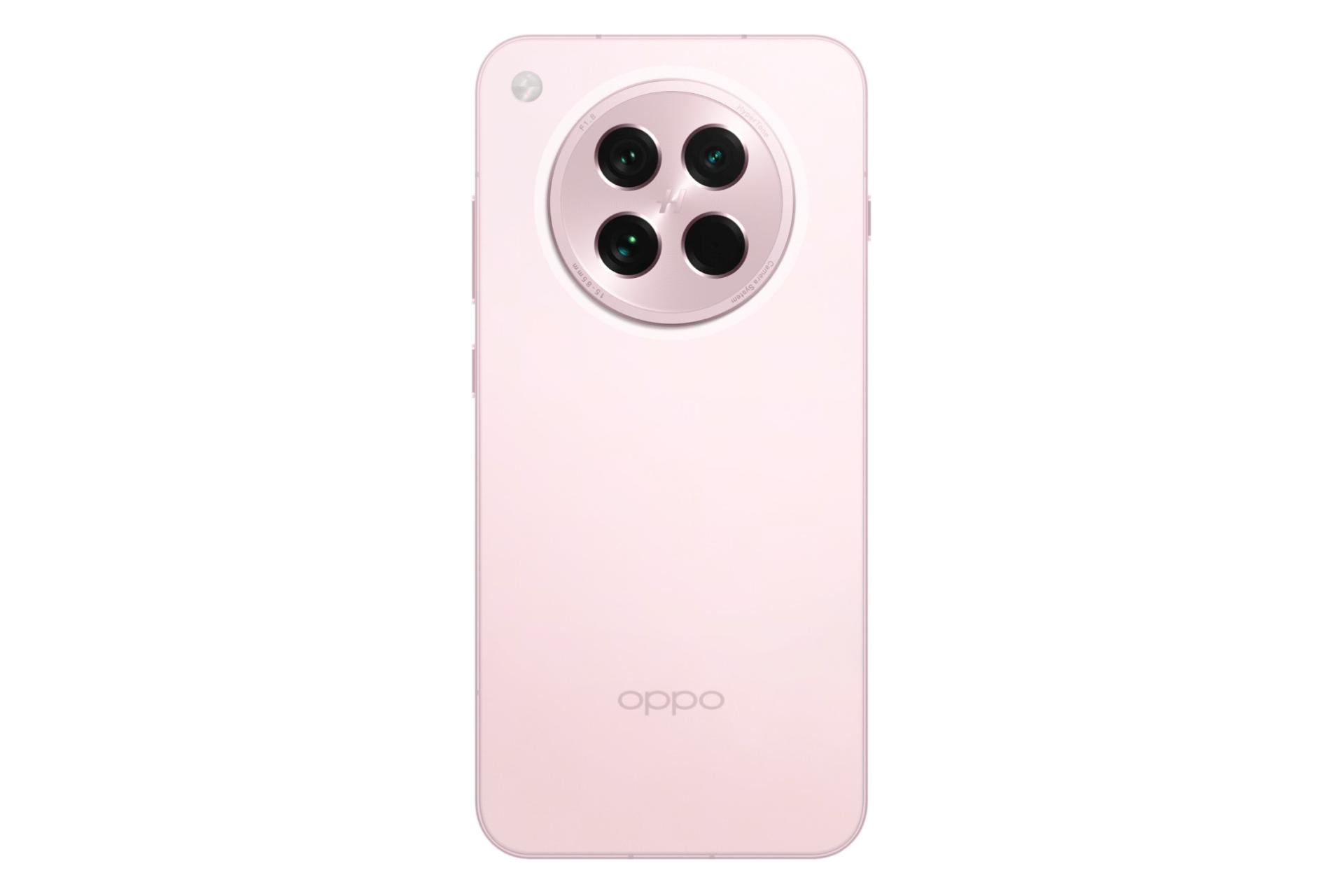 پنل پشت و چینش دوربین گوشی موبایل فایند X8s اوپو صورتی / Oppo Find X8s