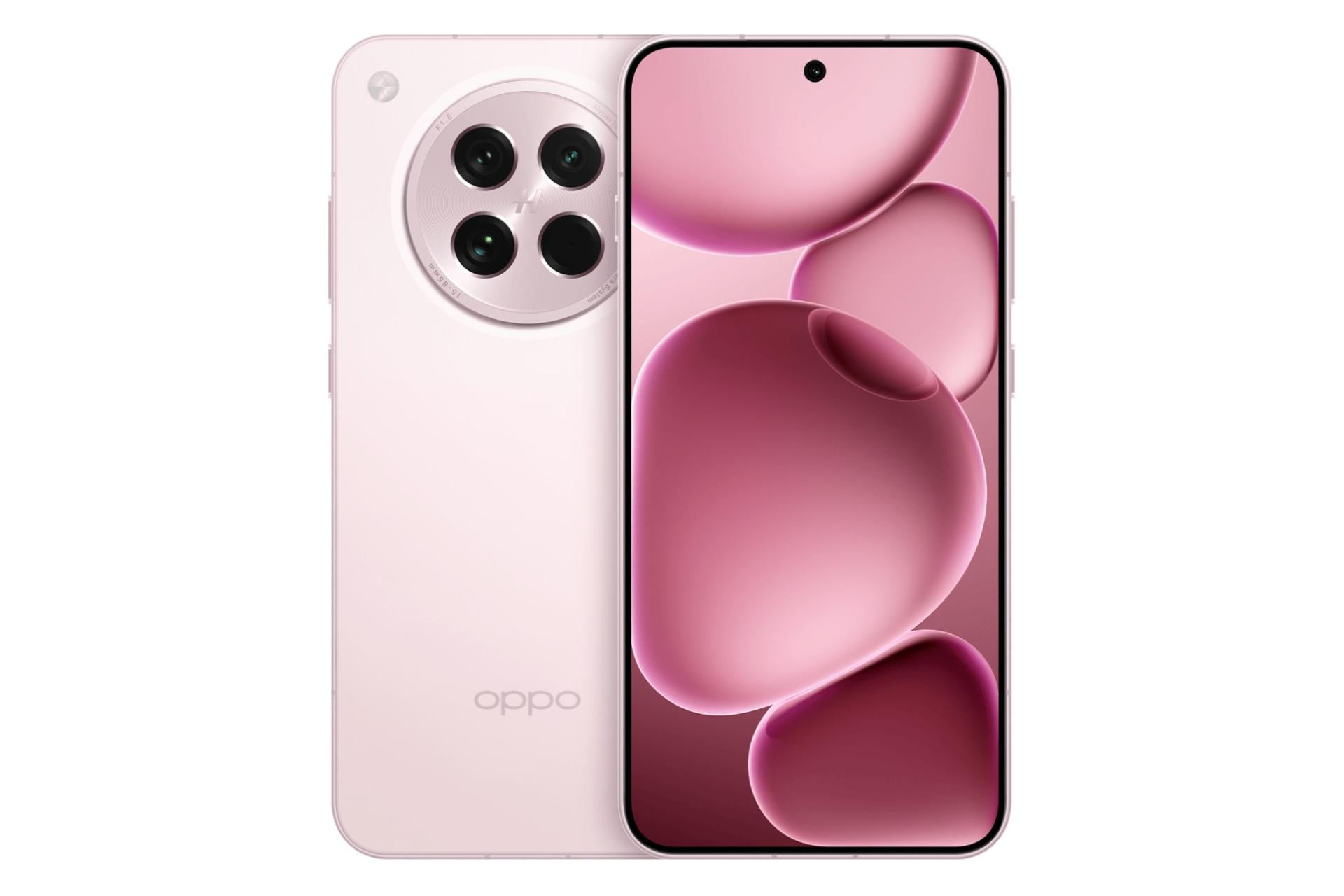 پنل جلو و پشت گوشی موبایل فایند X8s اوپو صورتی / Oppo Find X8s