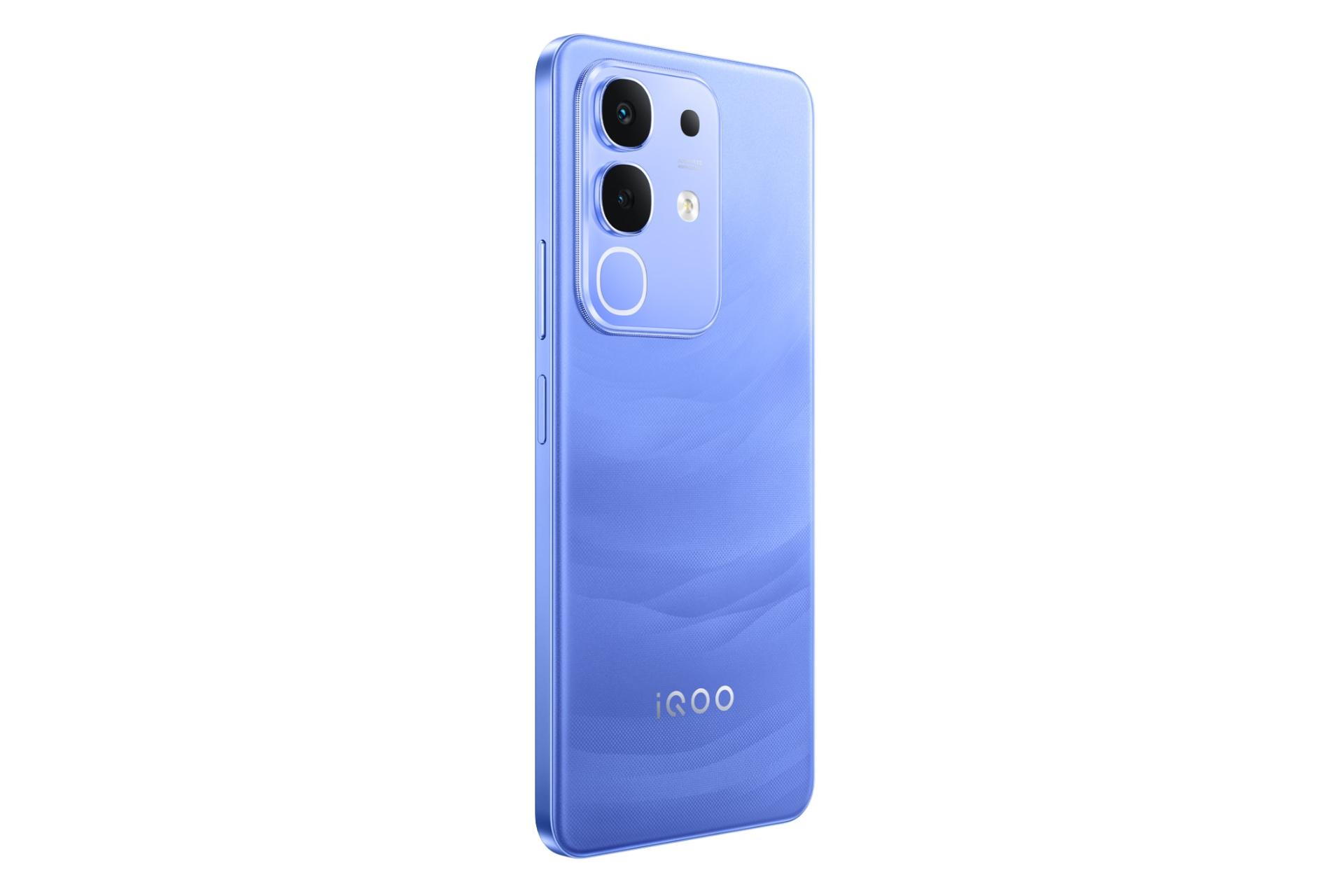 پنل پشت و چینش دوربین گوشی موبایل ویوو vivo iQOO Z10x آبی