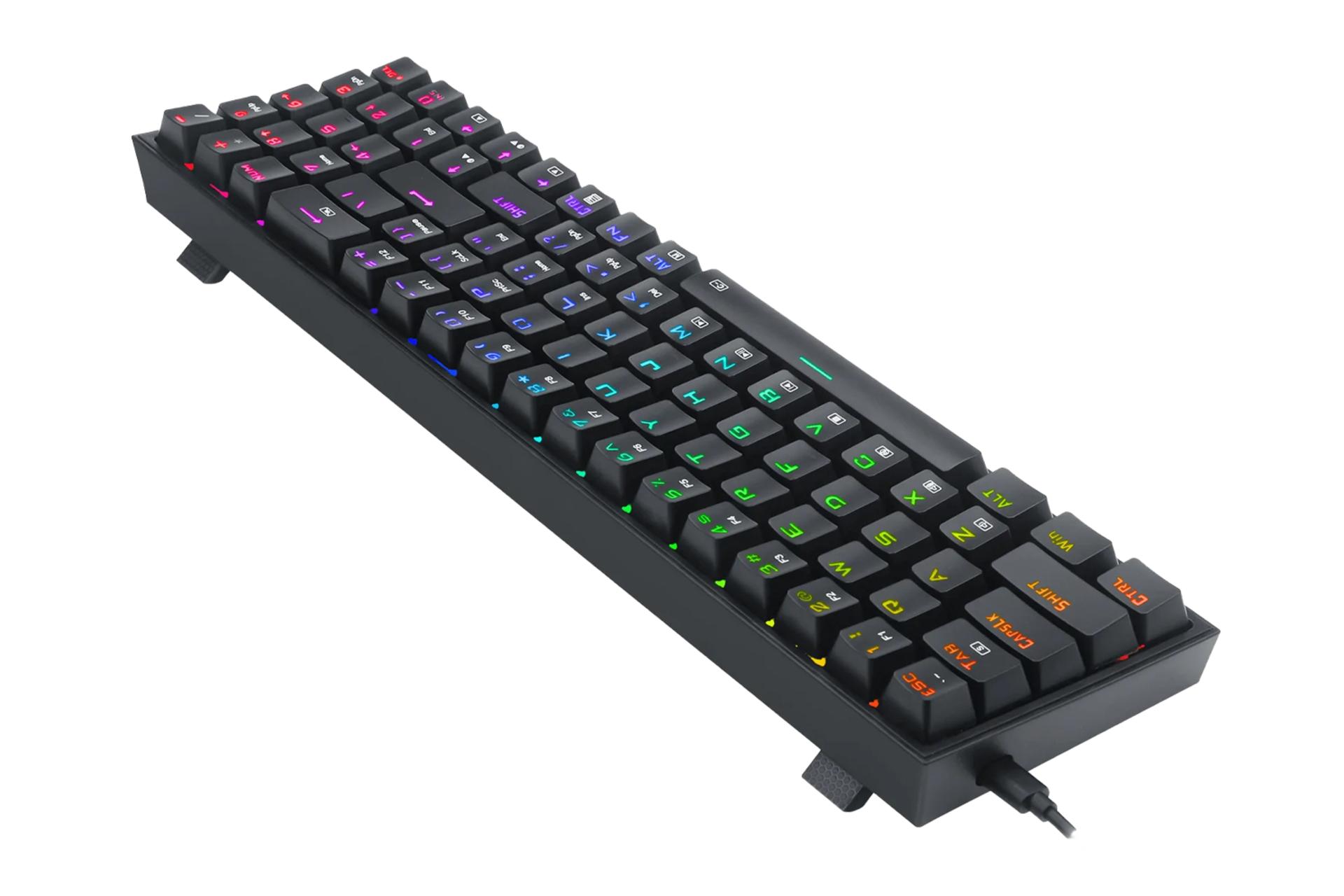 کانکتور و اتصال کیبورد ردراگون Pollux K628-RGB Pro