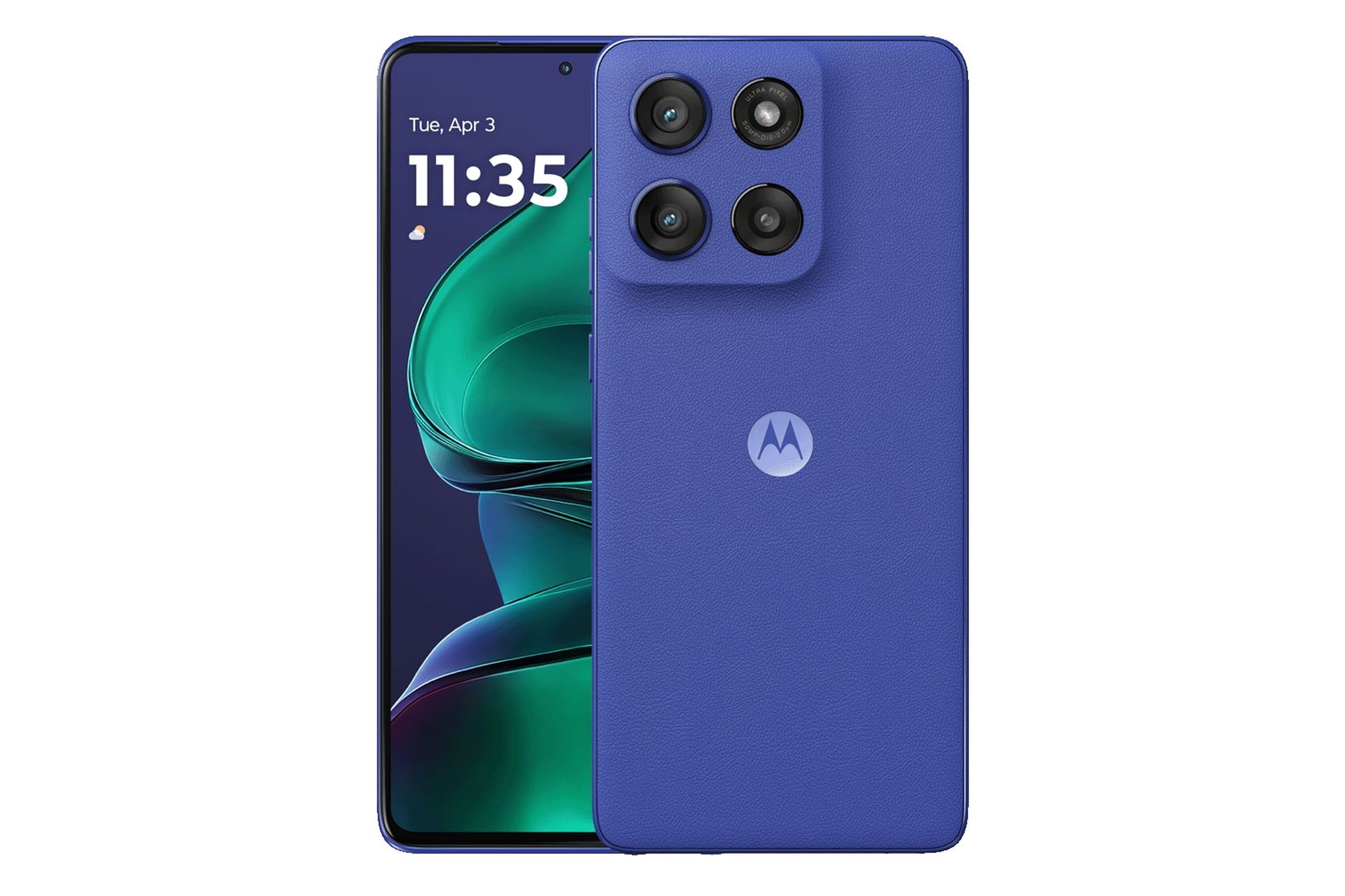 پنل جلو و پشت گوشی موبایل موتورولا اج 60 استایلوس آبی / Motorola Edge 60 Stylus