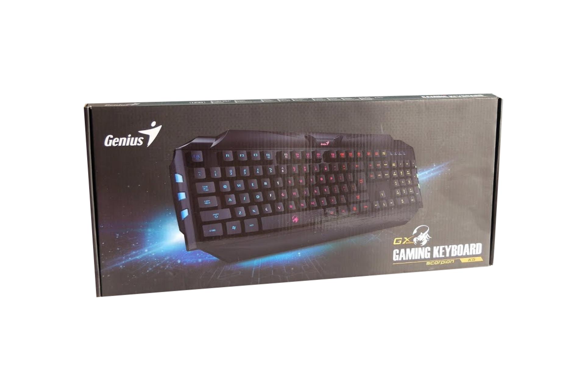 جعبه کیبورد جنیوس Scorpion K5