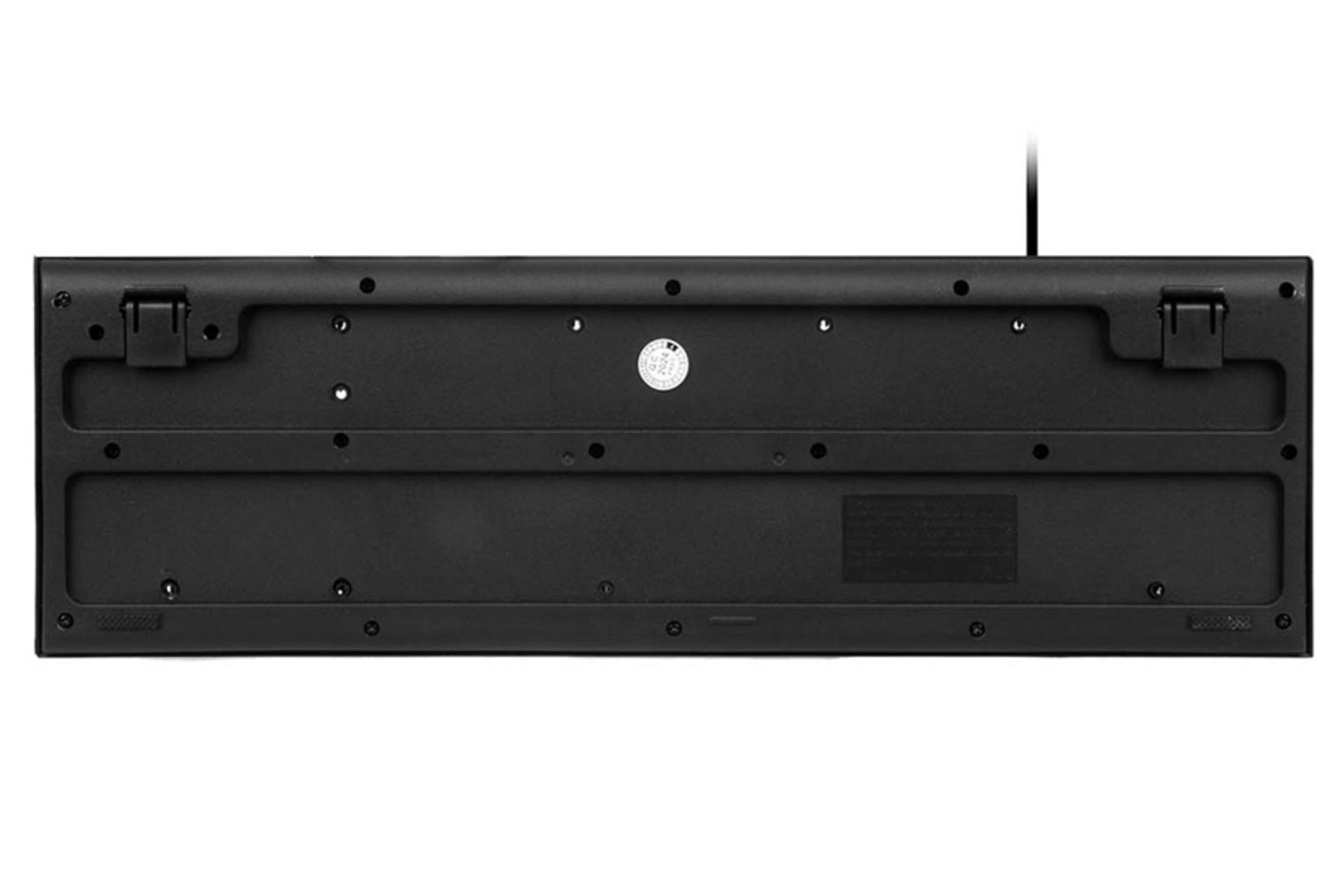 نمای پشت و بدنه کیبورد ترانیو T-K1020