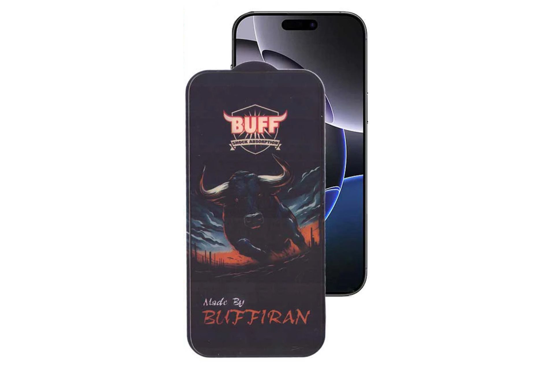 محافظ صفحه نمایش گوشی بوف مدل BullRun Crystal Pro-G مناسب اپل iPhone 16 Pro Max