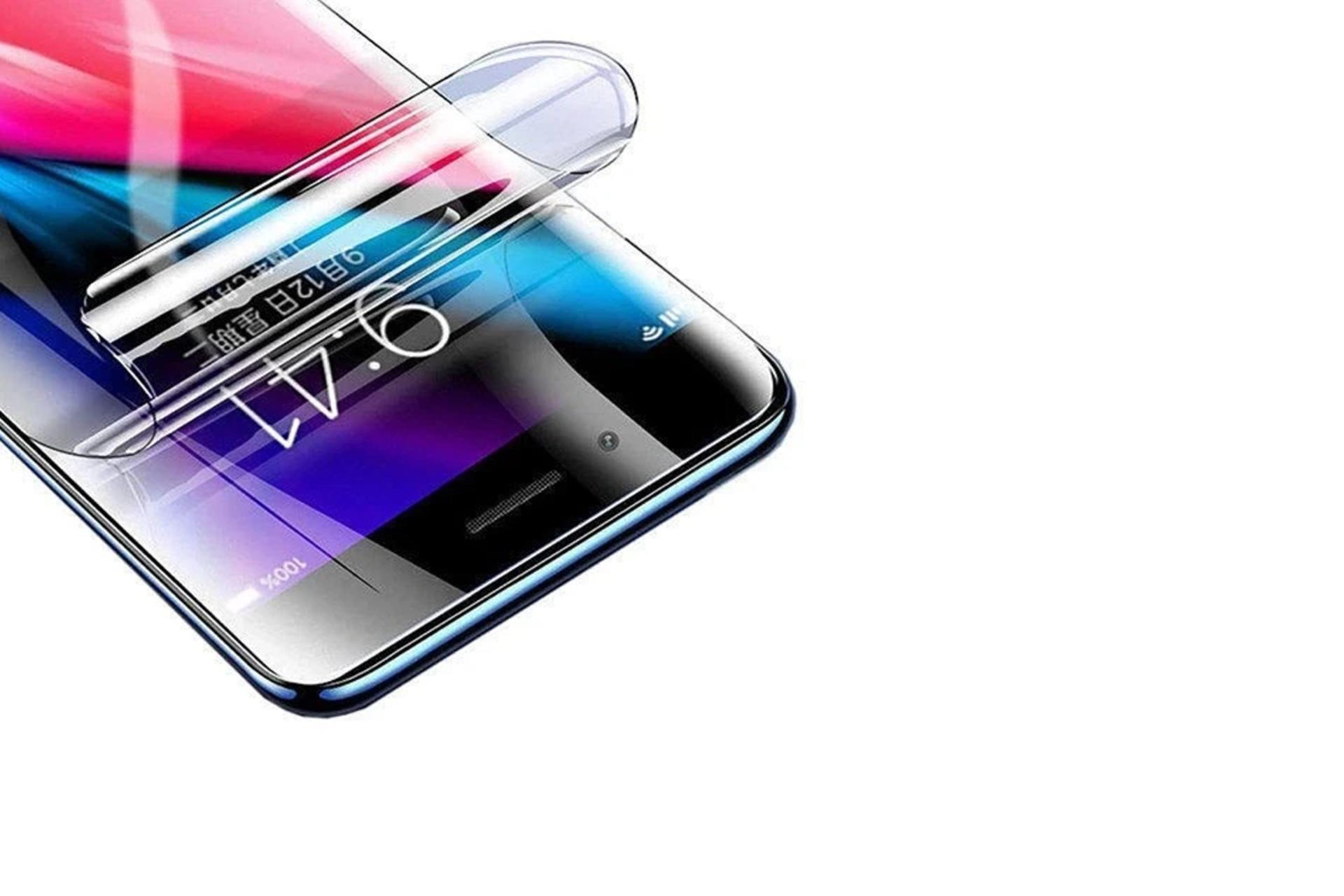 شفافیت محافظ صفحه نمایش گوشی بوف مدل Hydrogel-Matte-G مناسب سامسونگ Galaxy S25 Ultra