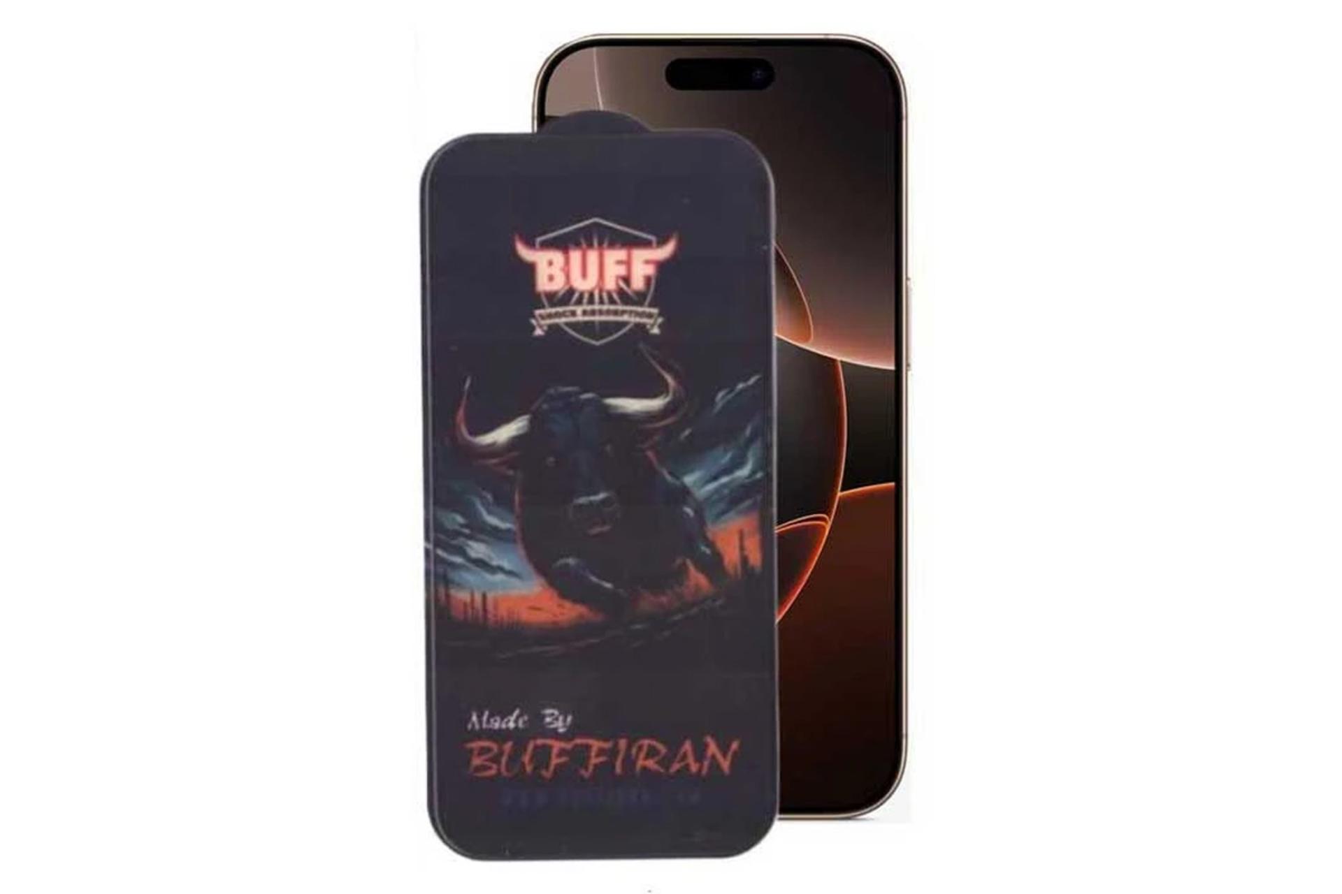 محافظ صفحه نمایش گوشی بوف مدل BullRun Crystal Pro مناسب اپل iPhone 16 Pro
