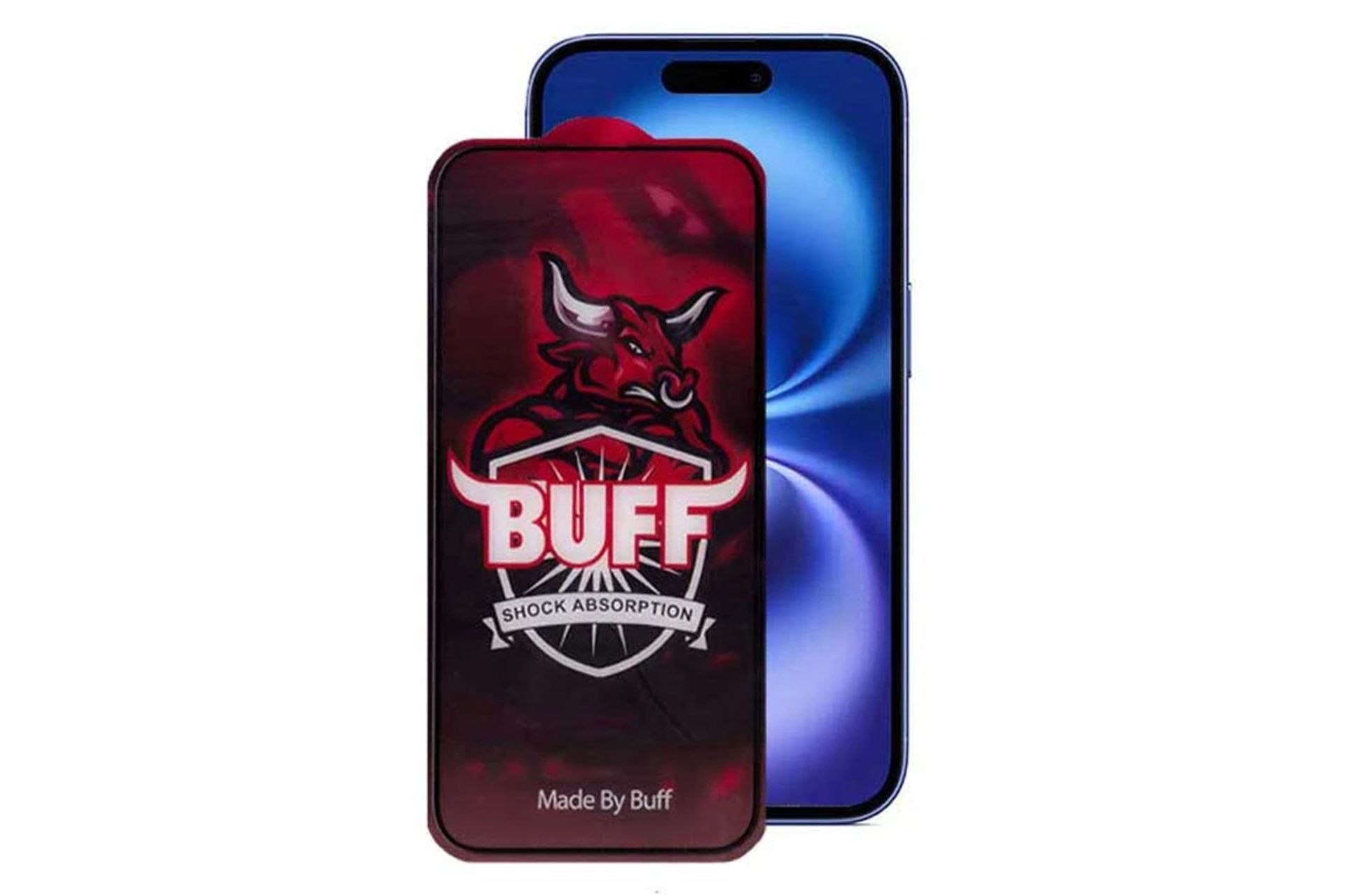 محافظ صفحه نمایش گوشی بوف مدل 5D Matte Pro مناسب اپل iPhone 16 / iPhone 15