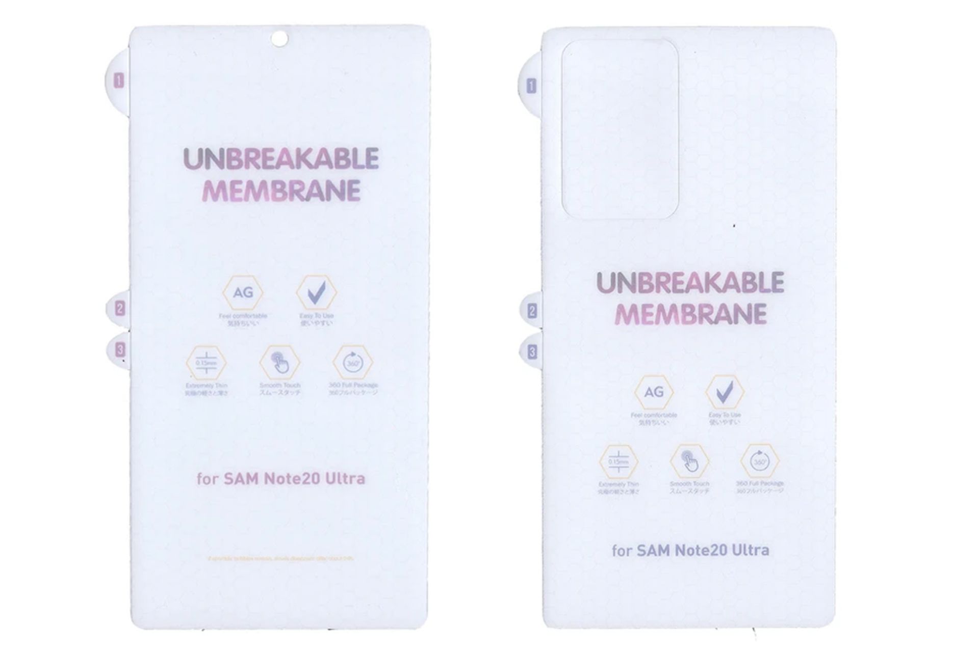 محافظ صفحه نمایش گوشی بوف مدل HgM15 مناسب سامسونگ Galaxy Note20 Ultra