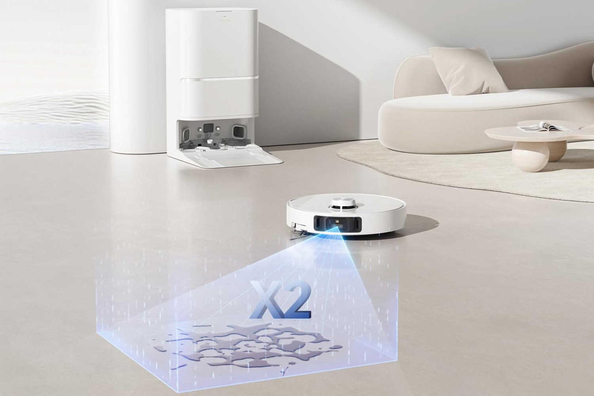 آبگیری خودکار جارو رباتیک دریم L40 Ultra