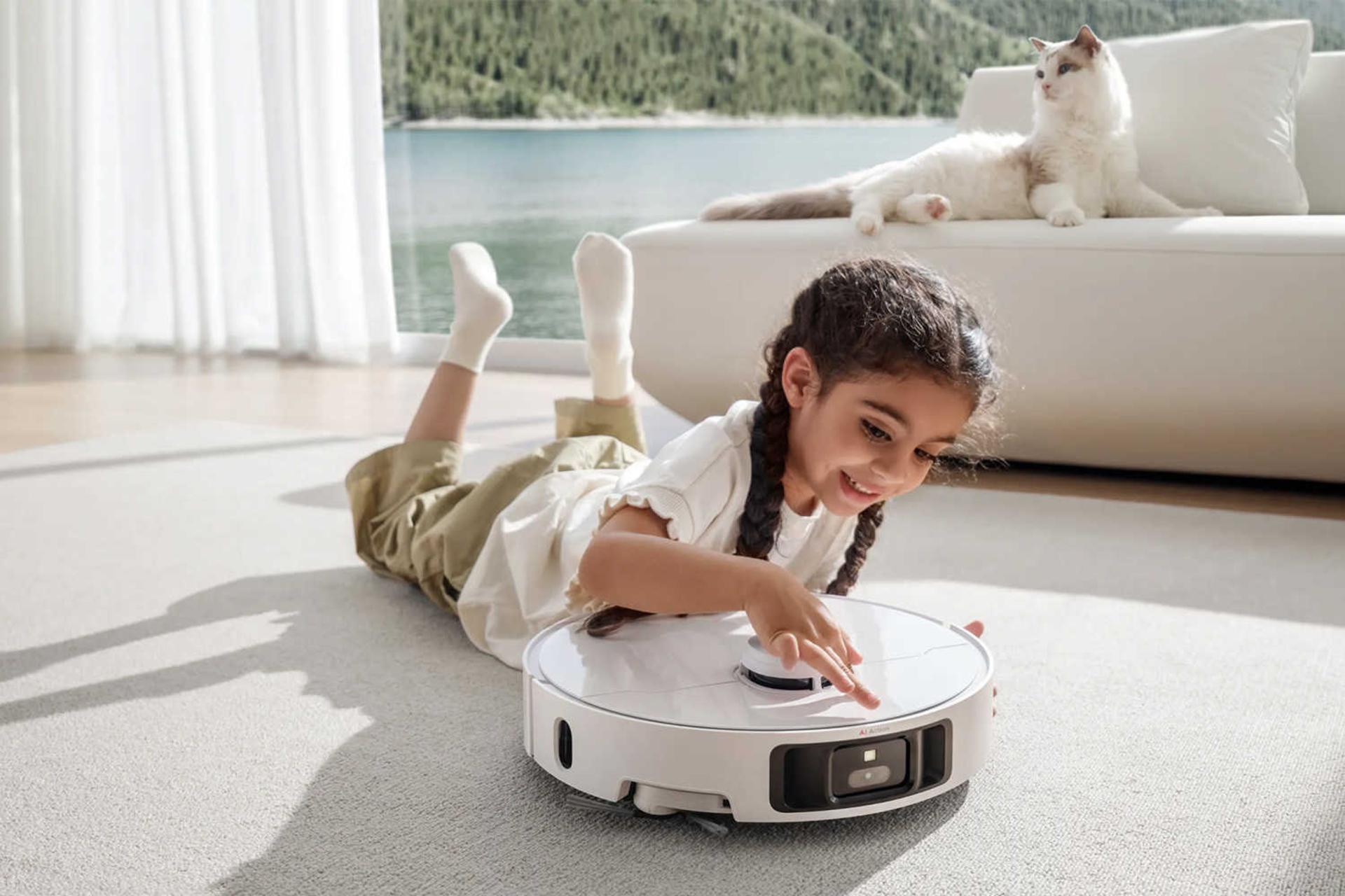 تنظیمات لمسی جارو رباتیک دریم L40 Ultra