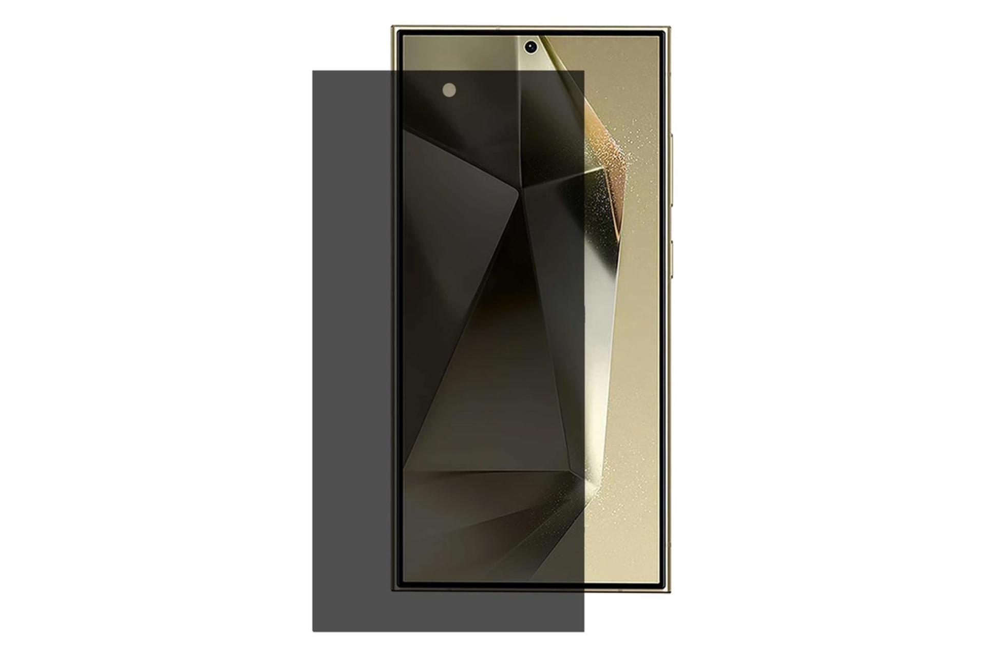 محافظ صفحه نمایش گوشی بوف مدل Silicone-Privacy-G مناسب سامسونگ Galaxy S24 Ultra / S23 Ultra / S22 Ultra