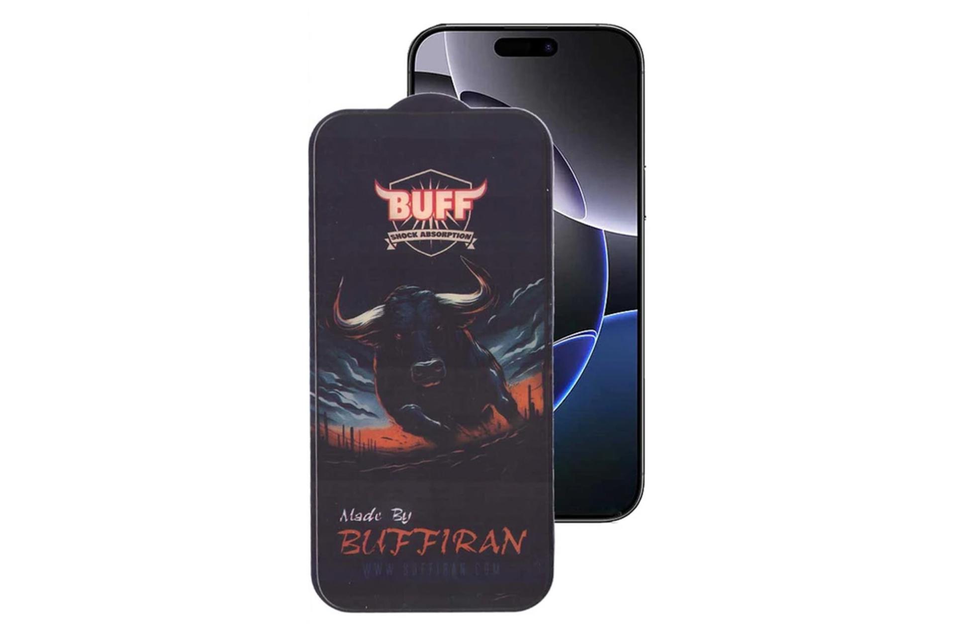 محافظ صفحه نمایش گوشی بوف مدل BullRun Crystal Pro مناسب اپل iPhone 16 Pro Max