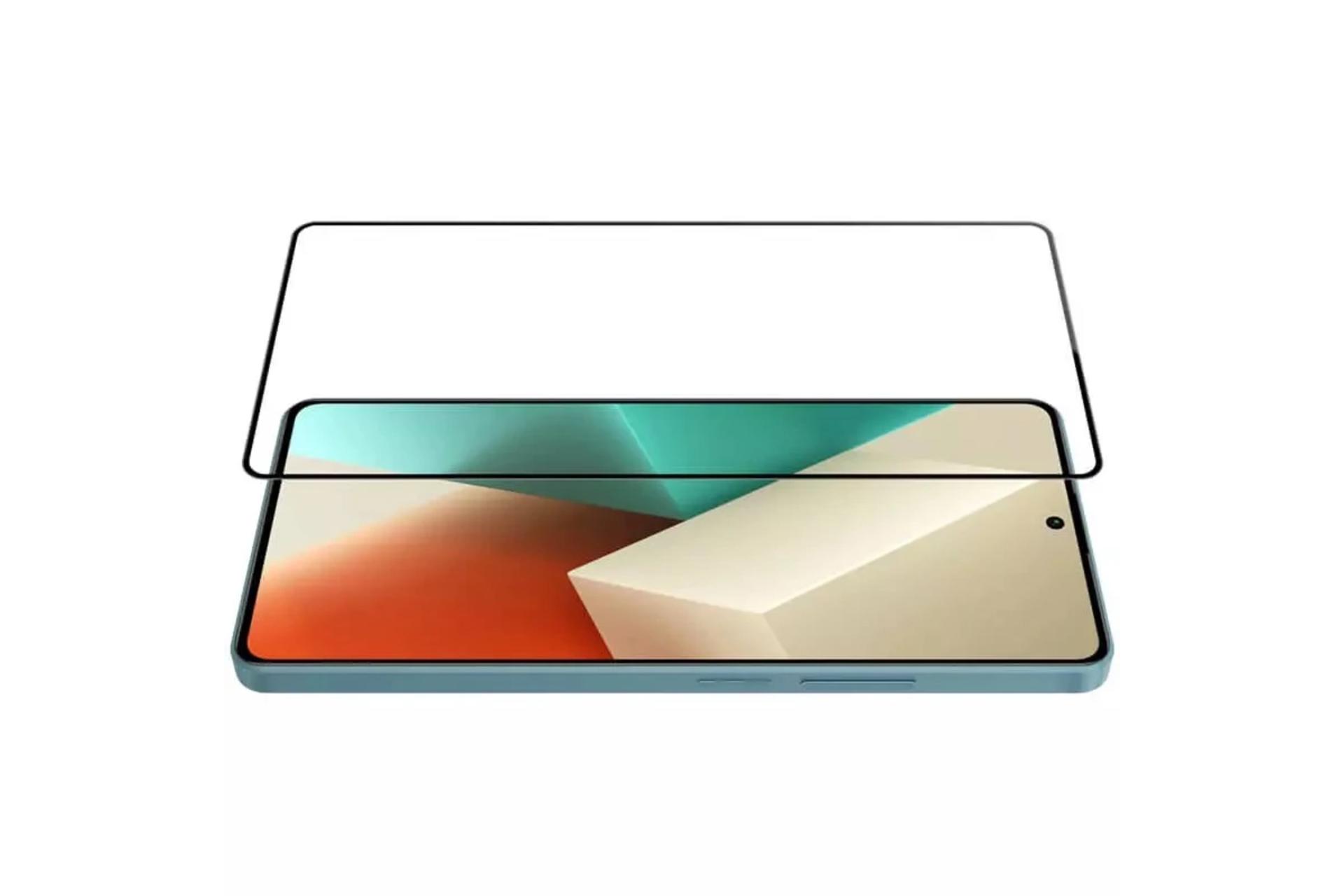 شفافیت محافظ صفحه نمایش گوشی بوف مدل Ceramic مناسب شیائومی Redmi Note 13R Pro / Redmi Note 13 Pro / Redmi Note 13