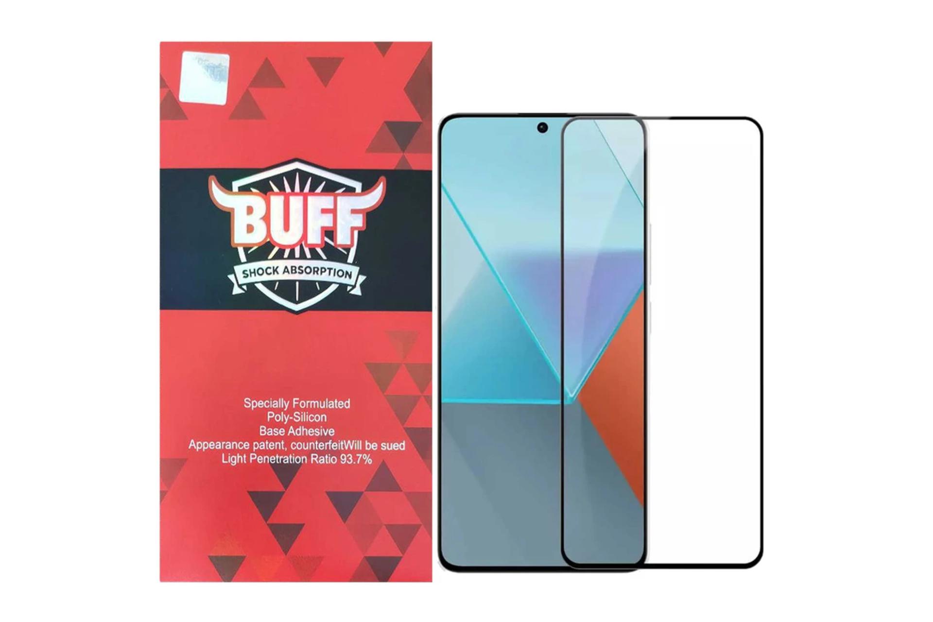 جعبه محافظ صفحه نمایش گوشی بوف مدل Ceramic مناسب شیائومی Redmi Note 13R Pro / Redmi Note 13 Pro / Redmi Note 13