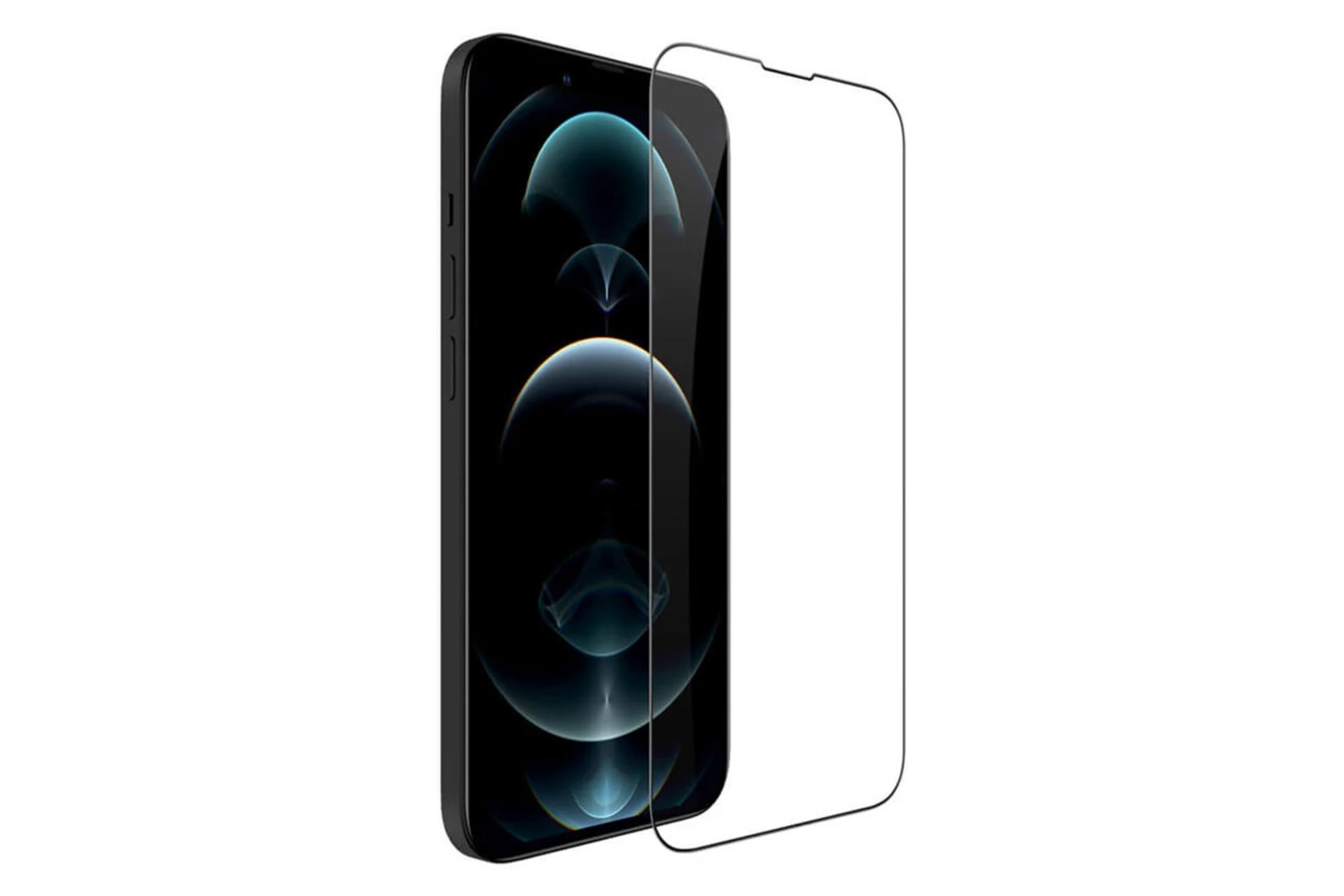 شفافیت محافظ صفحه نمایش گوشی بوف مدل Muscle-Bull مناسب اپل iPhone 14 Plus / 13 Pro Max