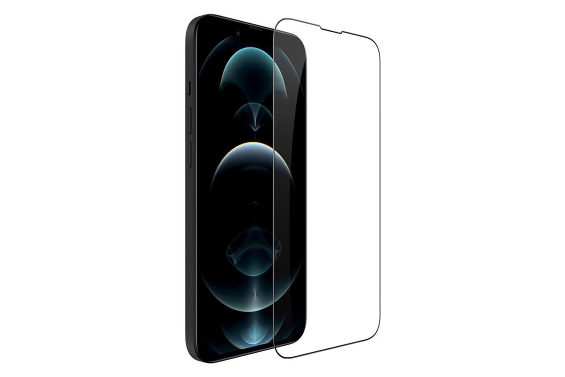 شفافیت محافظ صفحه نمایش گوشی بوف مدل Muscle-Bull مناسب اپل iPhone 14 Plus / 13 Pro Max