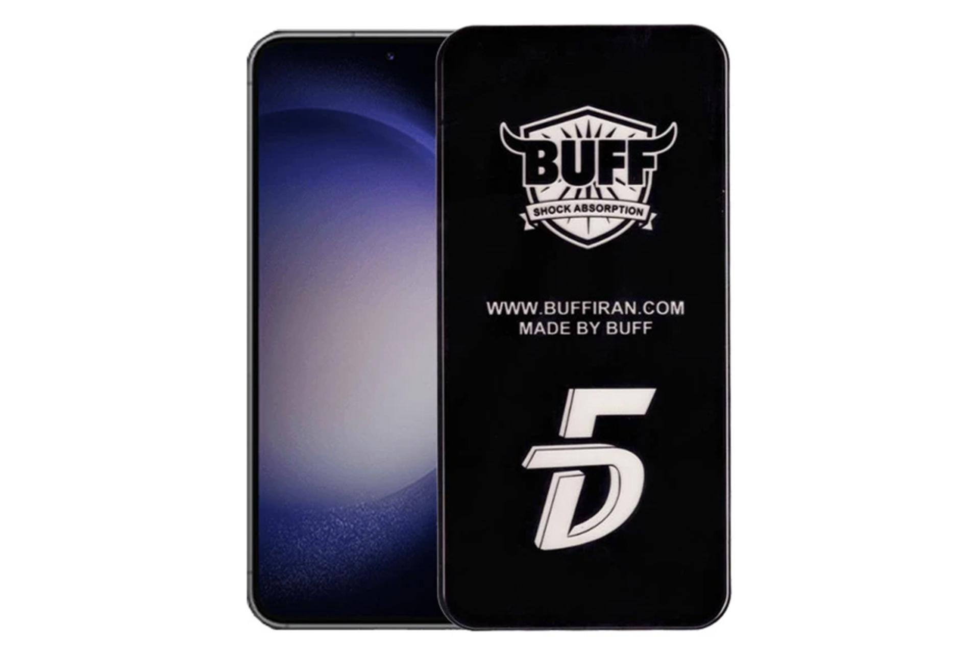 محافظ صفحه نمایش گوشی بوف مدل 5D F33 مناسب سامسونگ Galaxy S23 FE