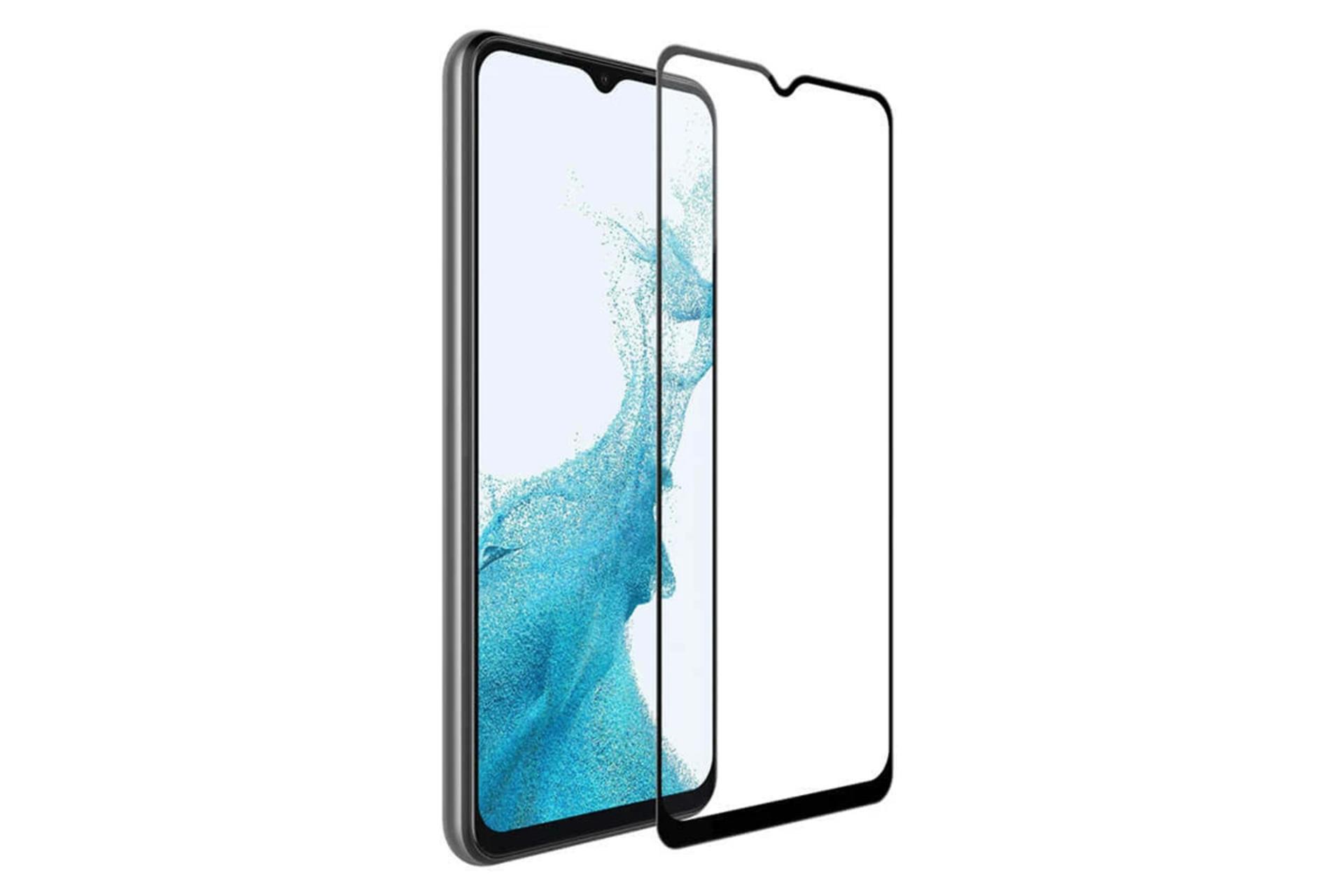شفافیت محافظ صفحه نمایش گوشی بوف مدل 5D F33 مناسب سامسونگ Galaxy A23 / A13 / 5G / 4G
