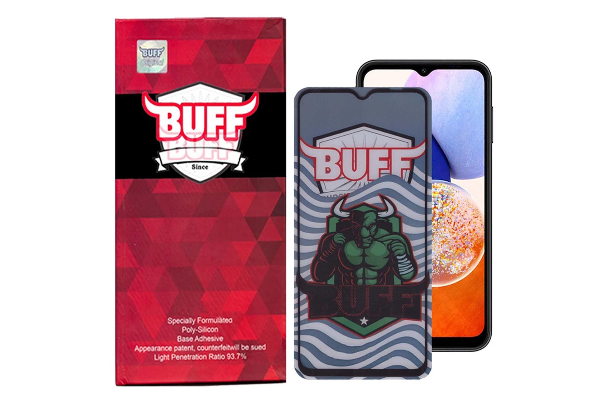 محافظ صفحه نمایش گوشی بوف مدل 5D Super Power مناسب سامسونگ Galaxy A14 5G / 4G