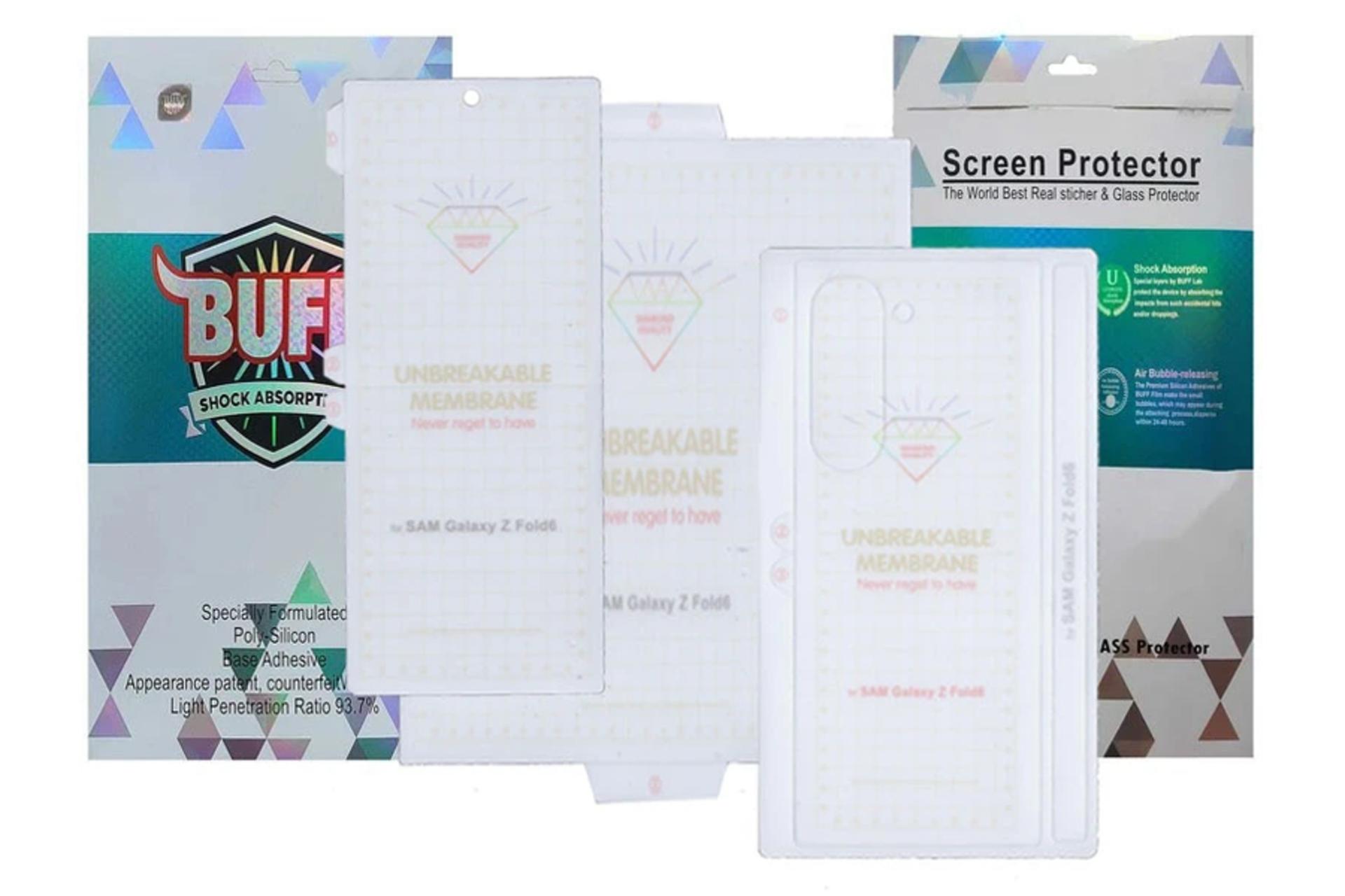 محافظ صفحه نمایش گوشی بوف مدل Hydrogel مناسب سامسونگ Galaxy Z Fold6