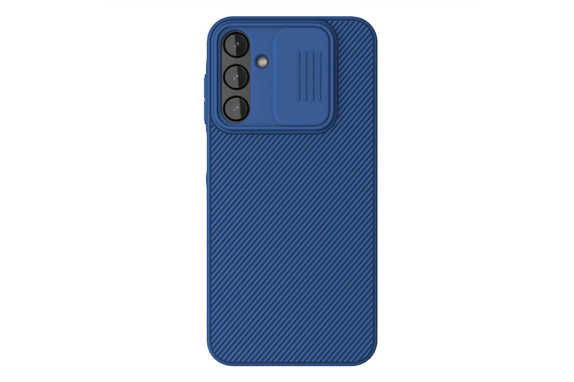 نمای پشت قاب گوشی نیلکین مدل CamShield مناسب سامسونگ Galaxy A15 4G / 5G رنگ آبی