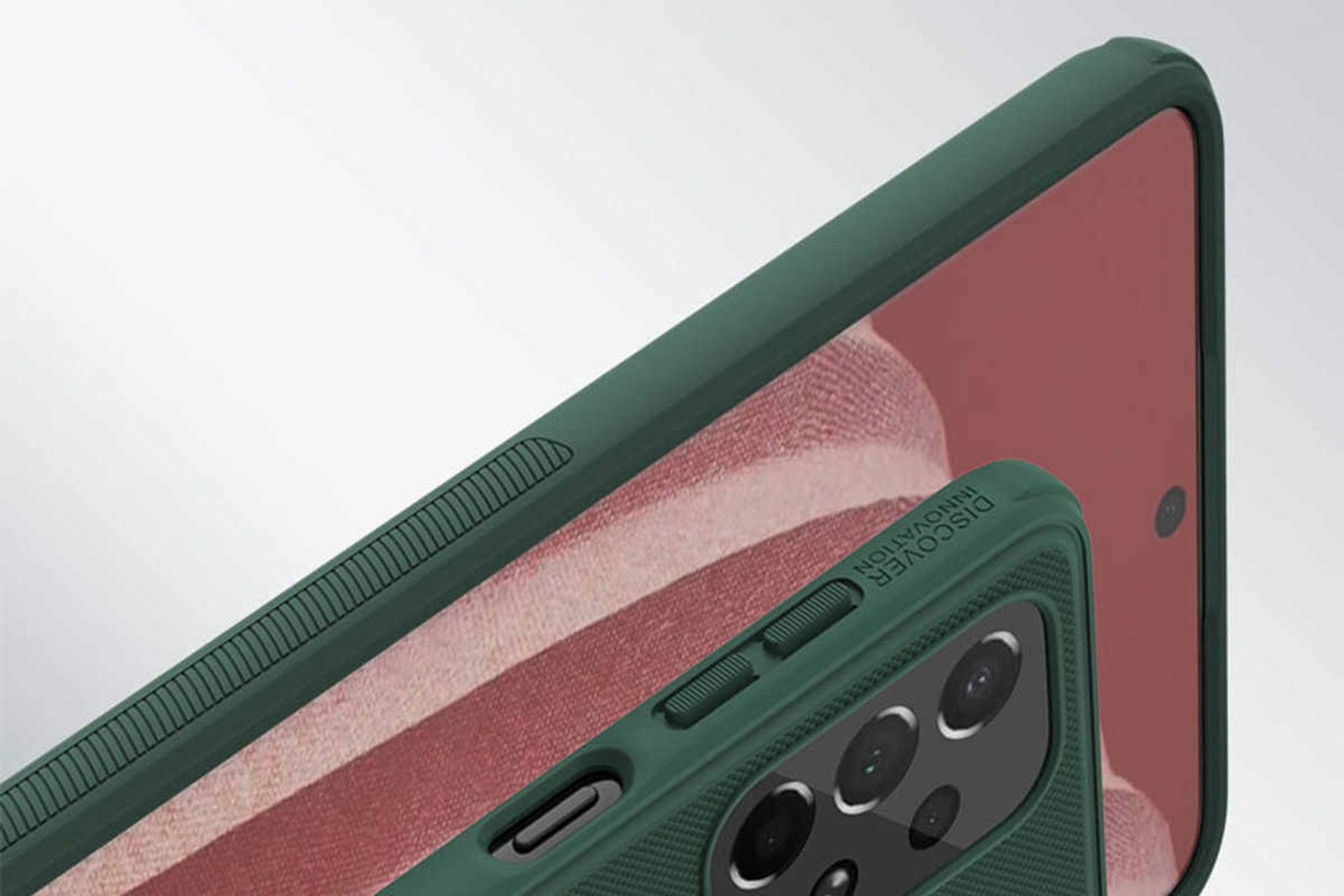 کلیدهای قاب گوشی نیلکین مدل Super Frosted Shield مناسب سامسونگ Galaxy A73