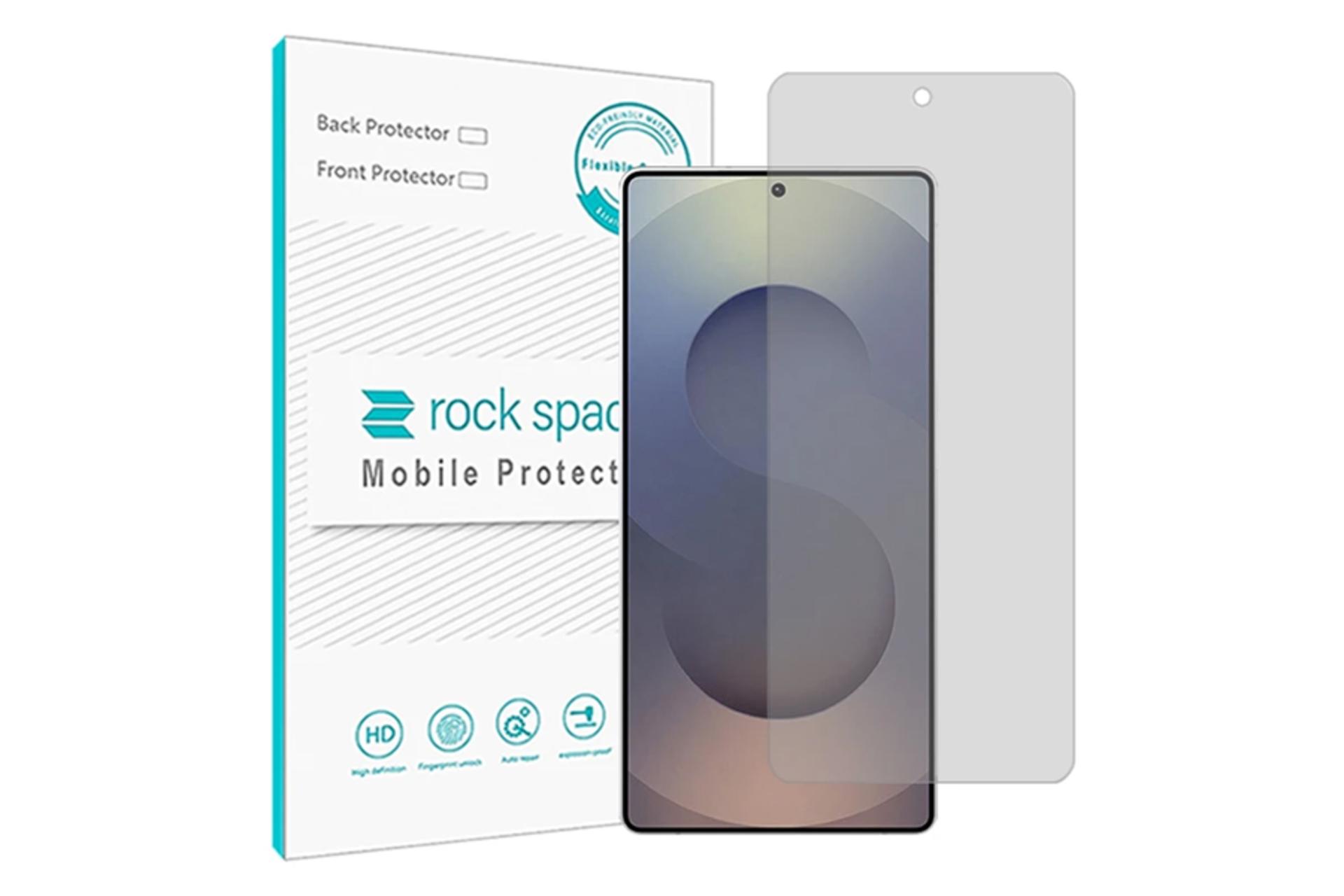 محافظ صفحه نمایش گوشی راک اسپیس مدل Resistant مناسب سامسونگ Galaxy S25 Ultra