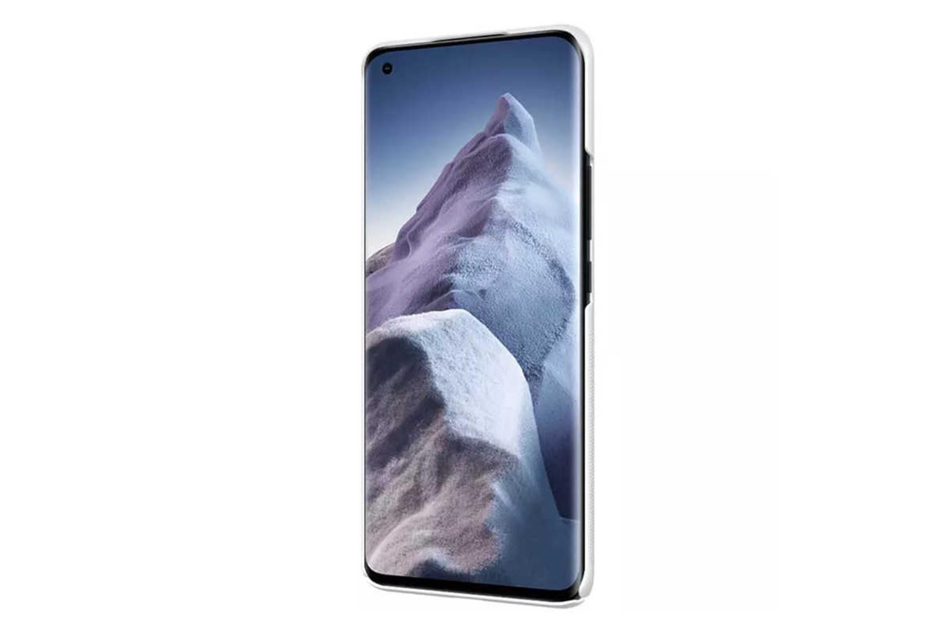 نمای جلوی قاب گوشی نیلکین مدل Frosted Shield مناسب شیائومی Mi 11 Ultra