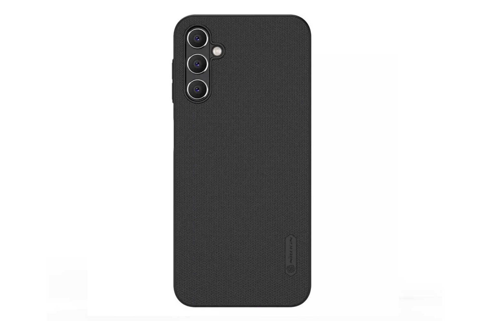 نمای پشت قاب گوشی نیلکین مدل Super Frosted Shield مناسب سامسونگ Galaxy A14 4G رنگ مشکی